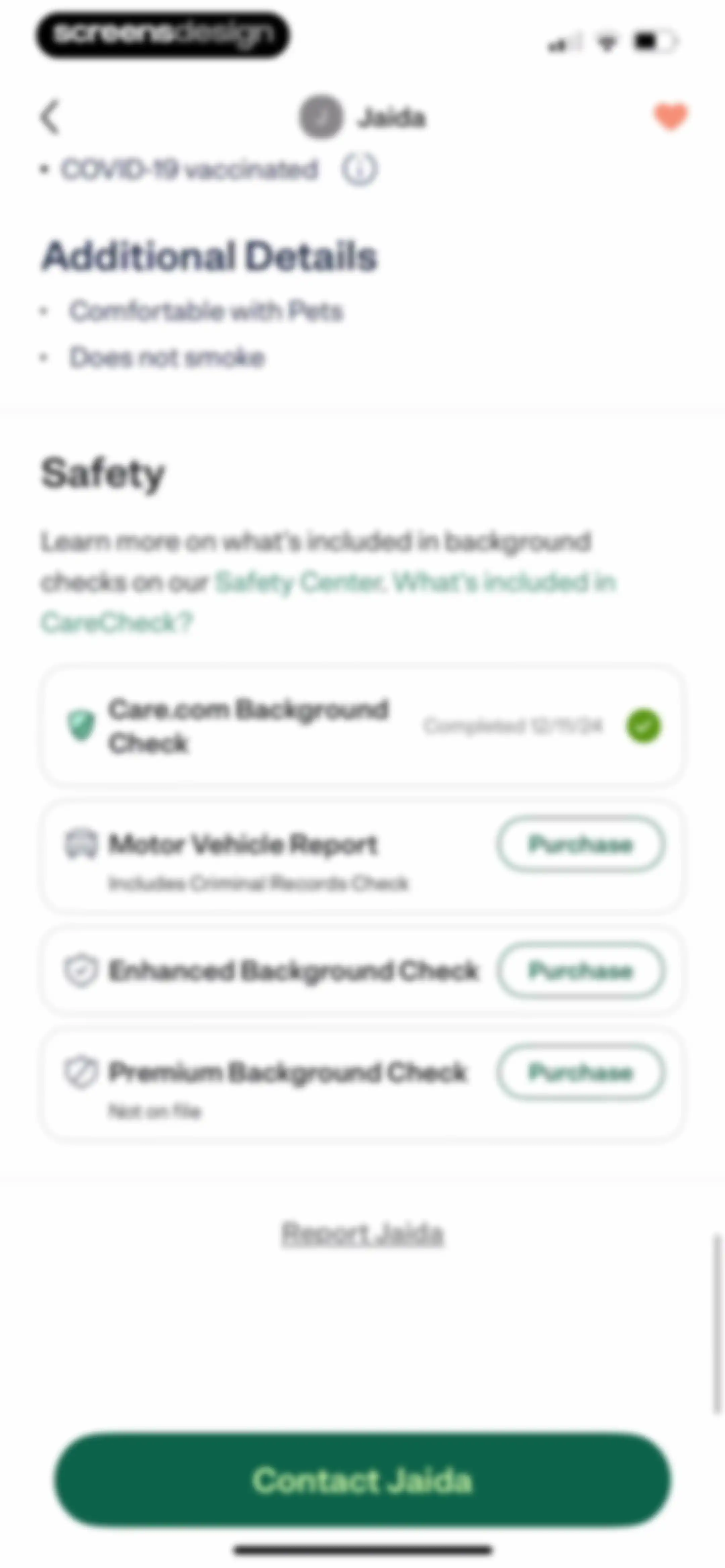 Care.com: Hire Caregivers screen 53