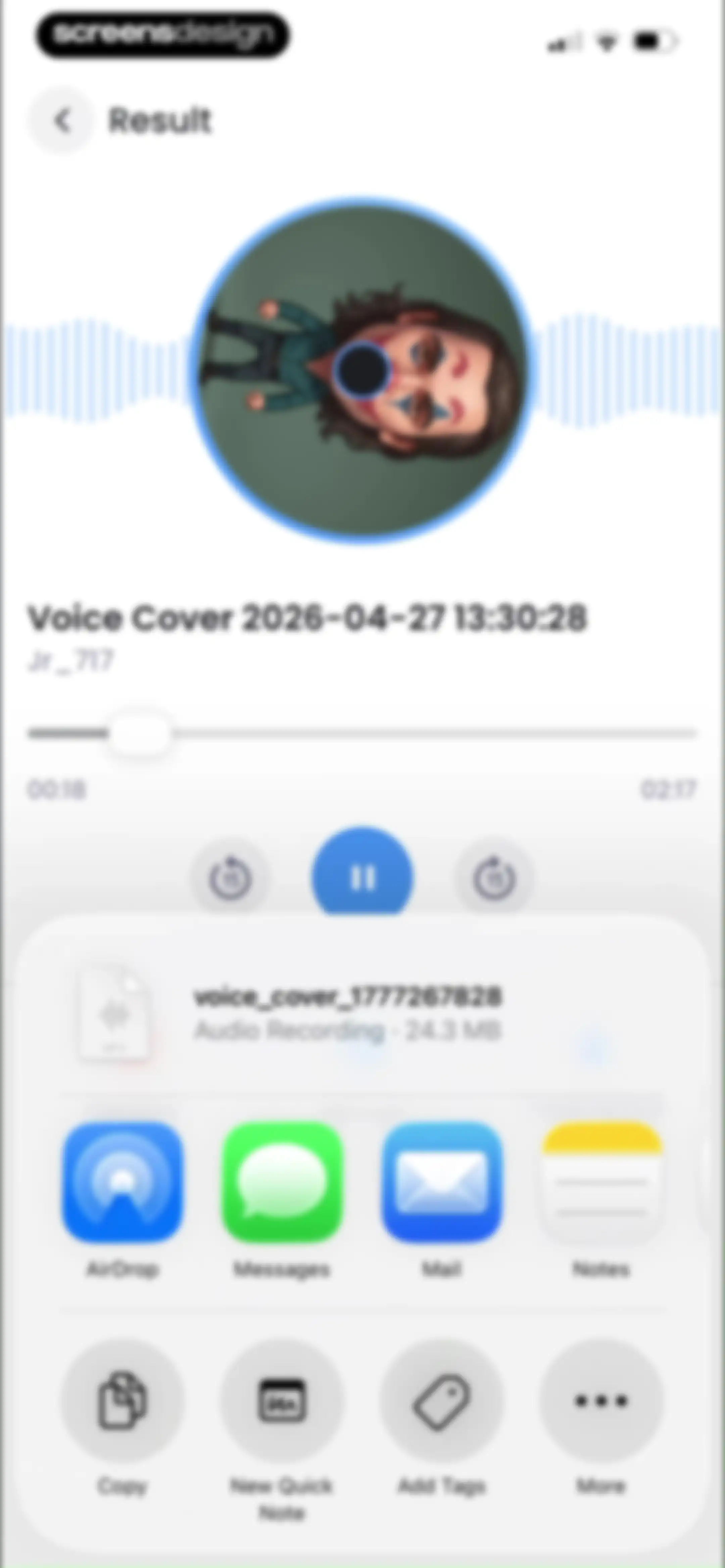 Reverse Audio: Sing Challenge screen 52