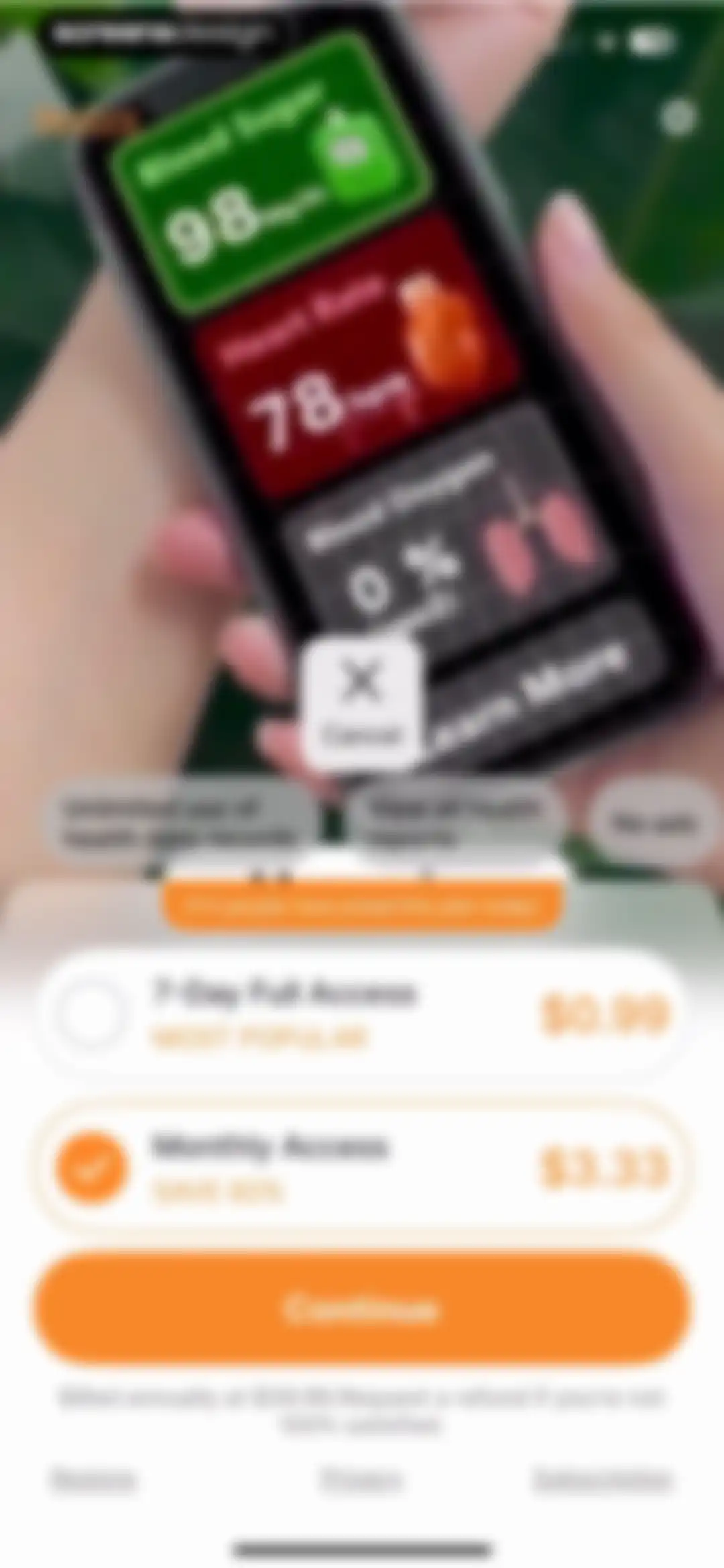 HealthGuard:Heart&Blood Sugar screen 5