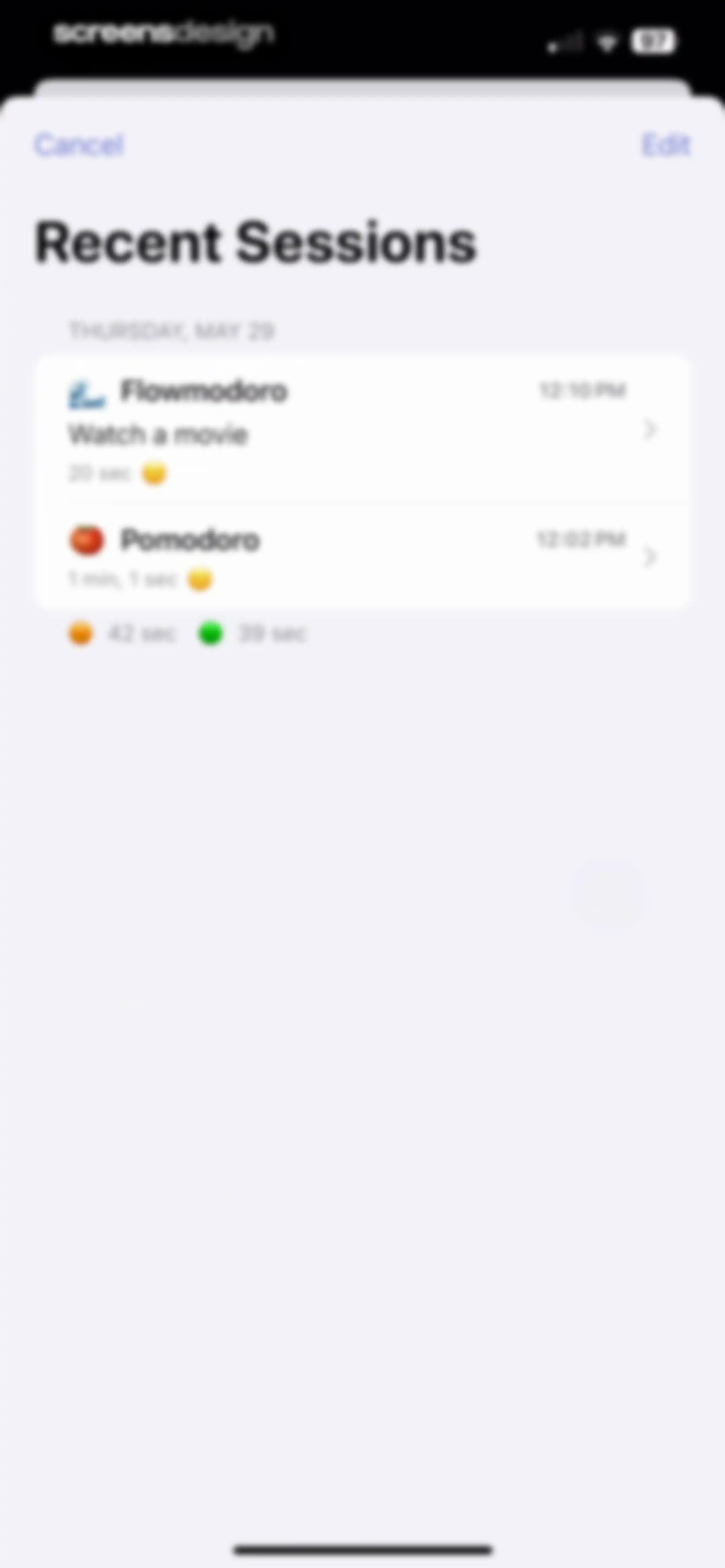 Focused Work - Pomodoro Timer screen 110