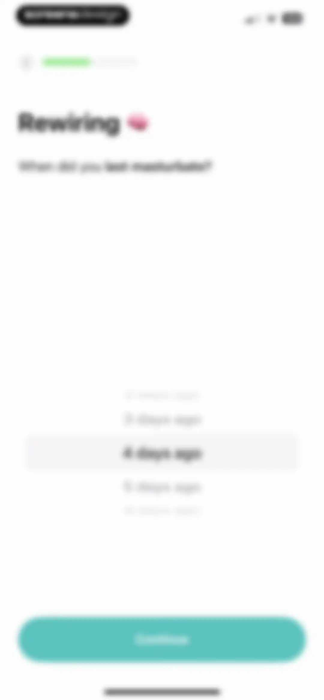 Brainbuddy: Quit PMO screen 105