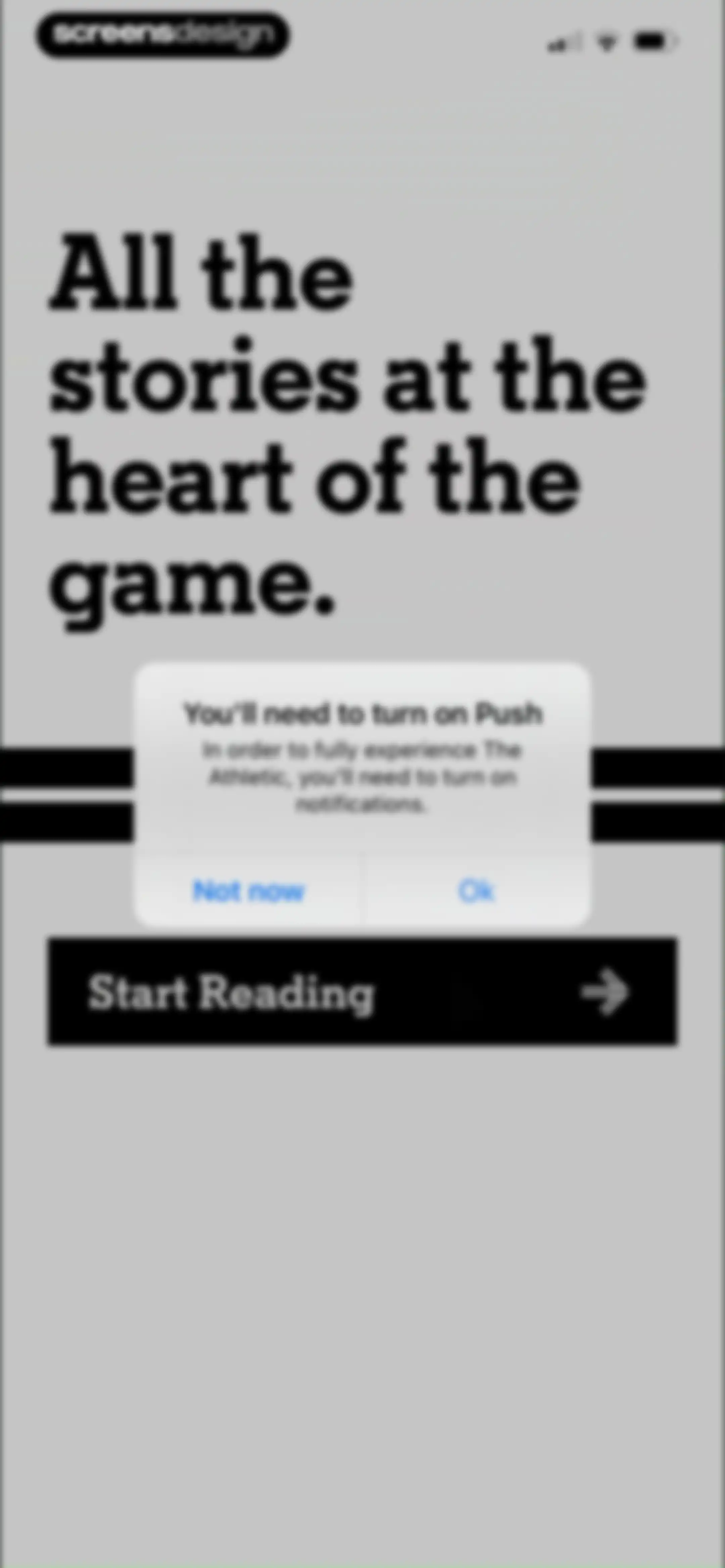 The Athletic: All Sports News screen 3