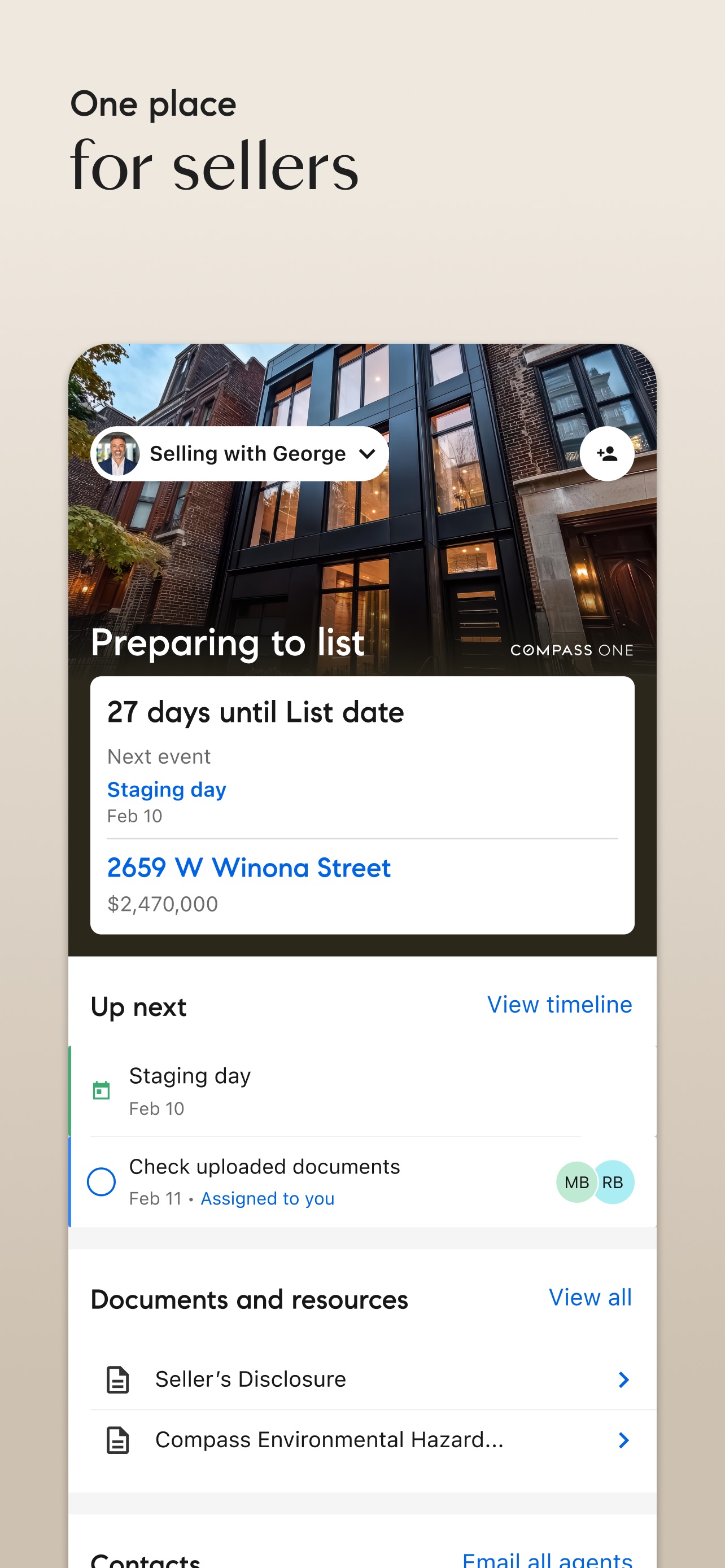 Compass: Real Estate & Homes App Store screenshot 2