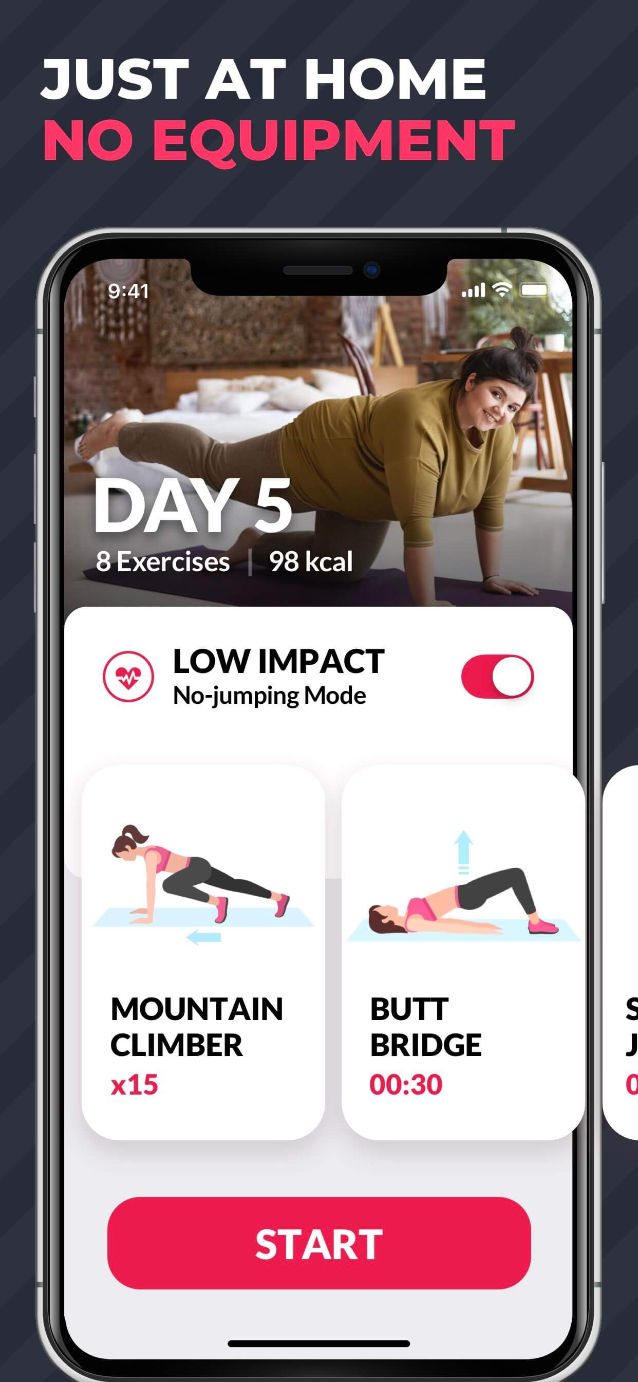 Lose Weight for Women at Home App Store screenshot 2