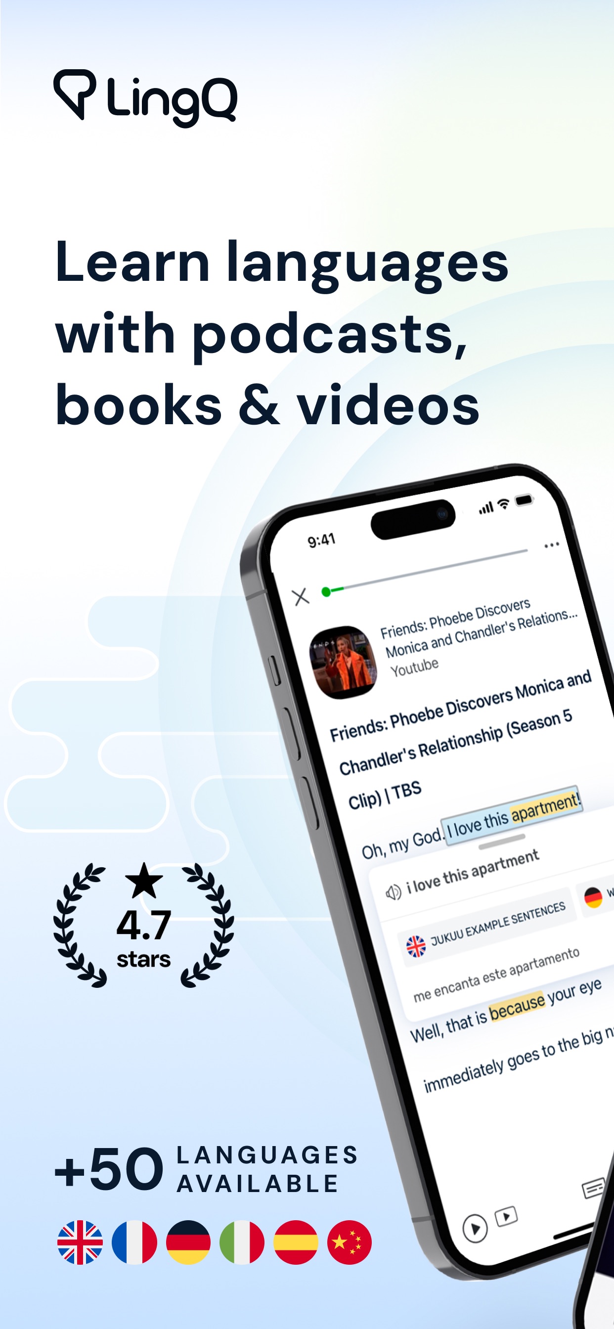 LingQ | Learn Languages App Store screenshot 2
