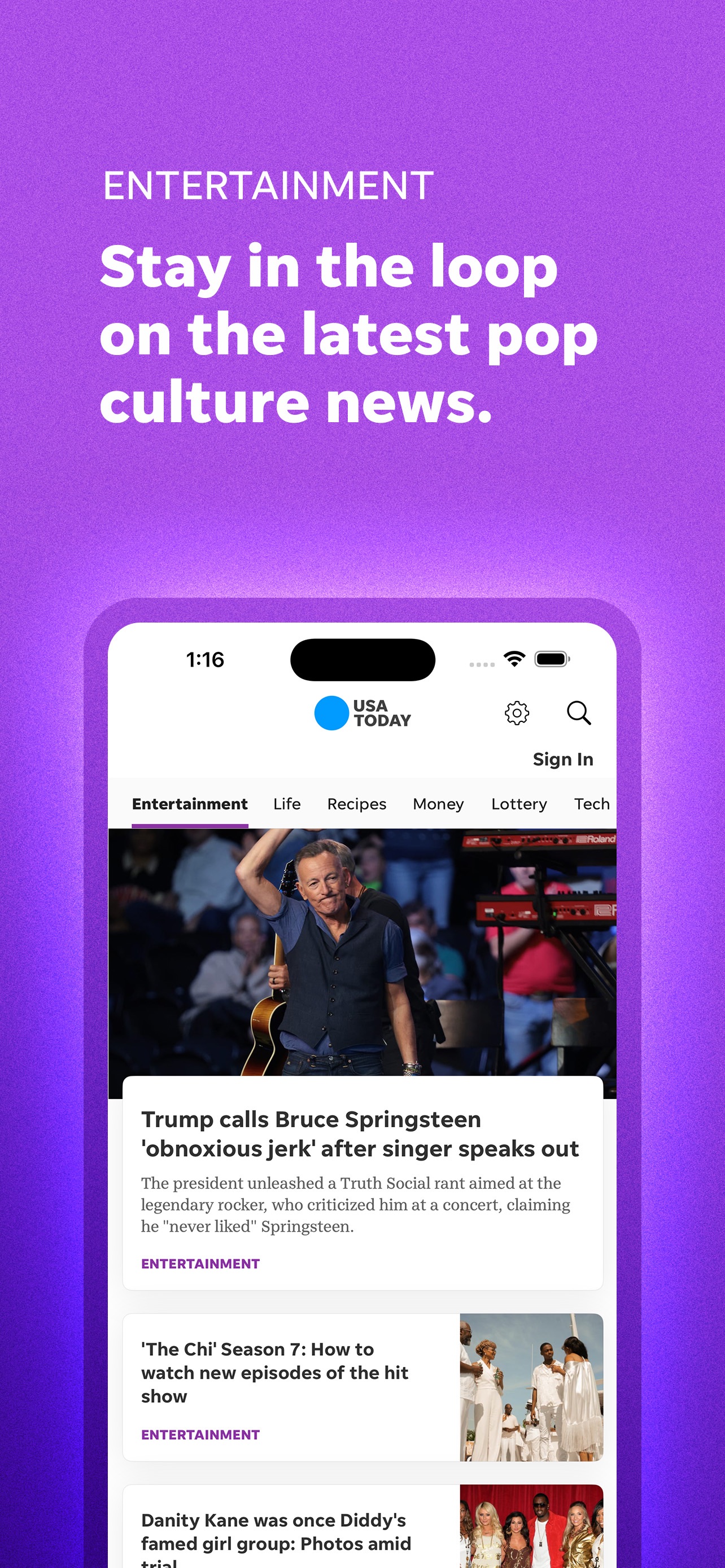 USA TODAY: US & Breaking News App Store screenshot 3