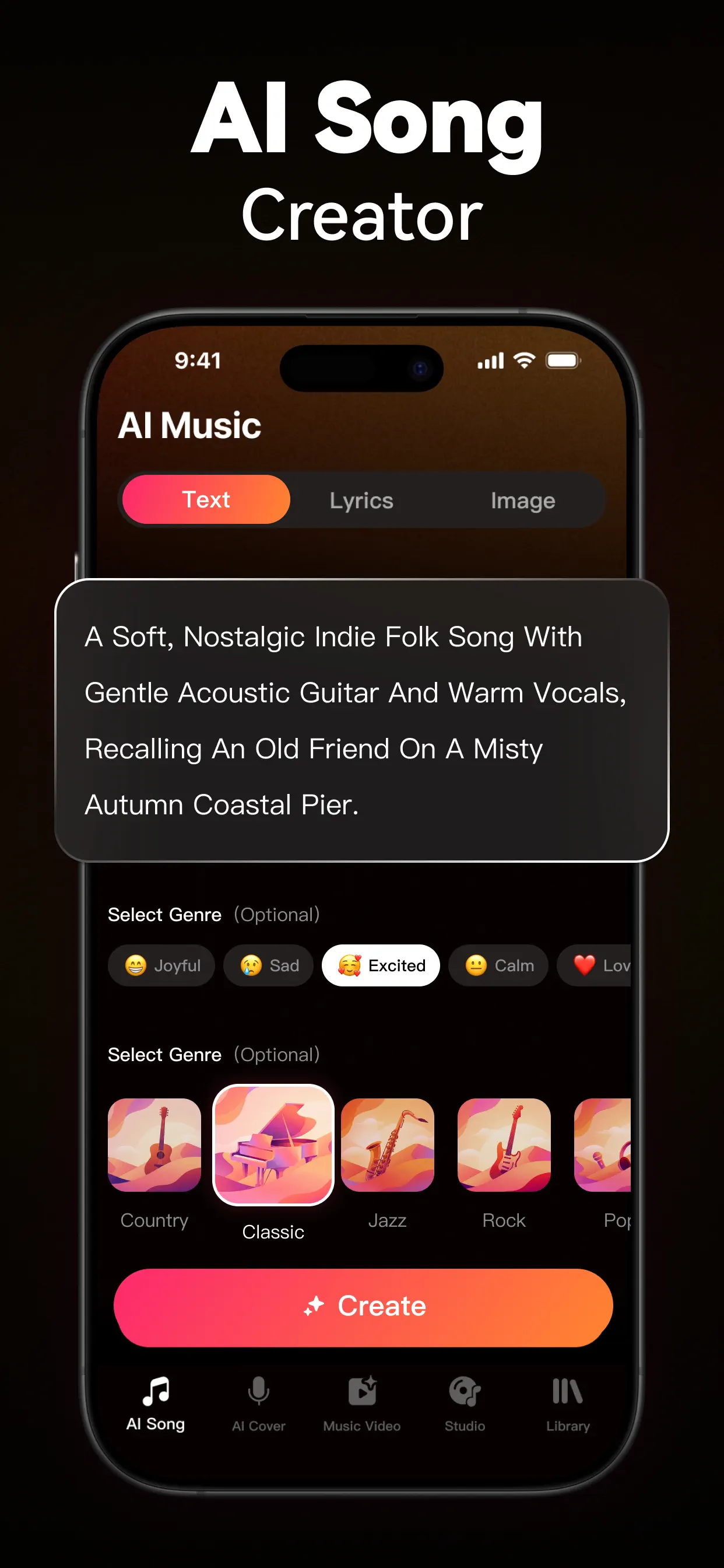 VocalMe: AI Music Generator App Store screenshot 4