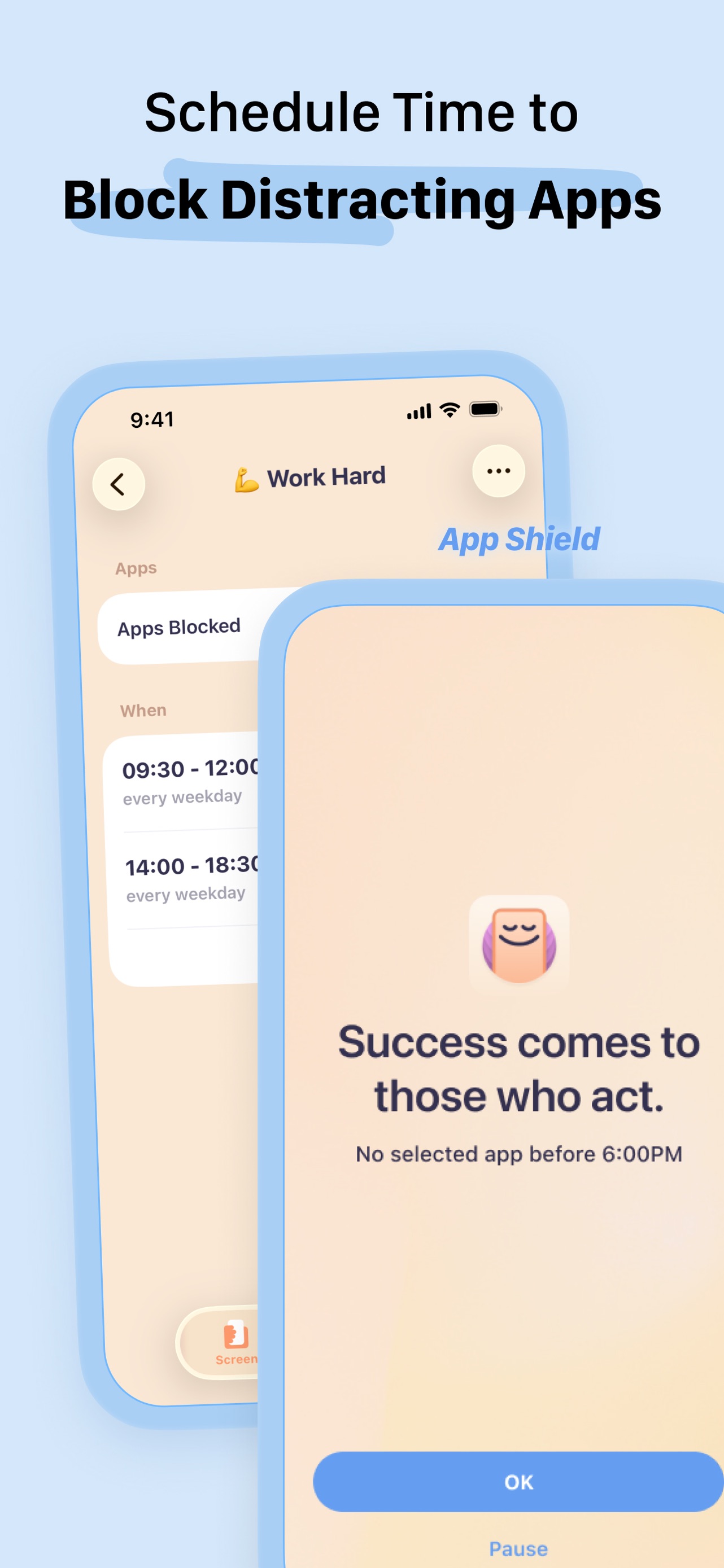 OffScreen: Screen Time Control App Store screenshot 3