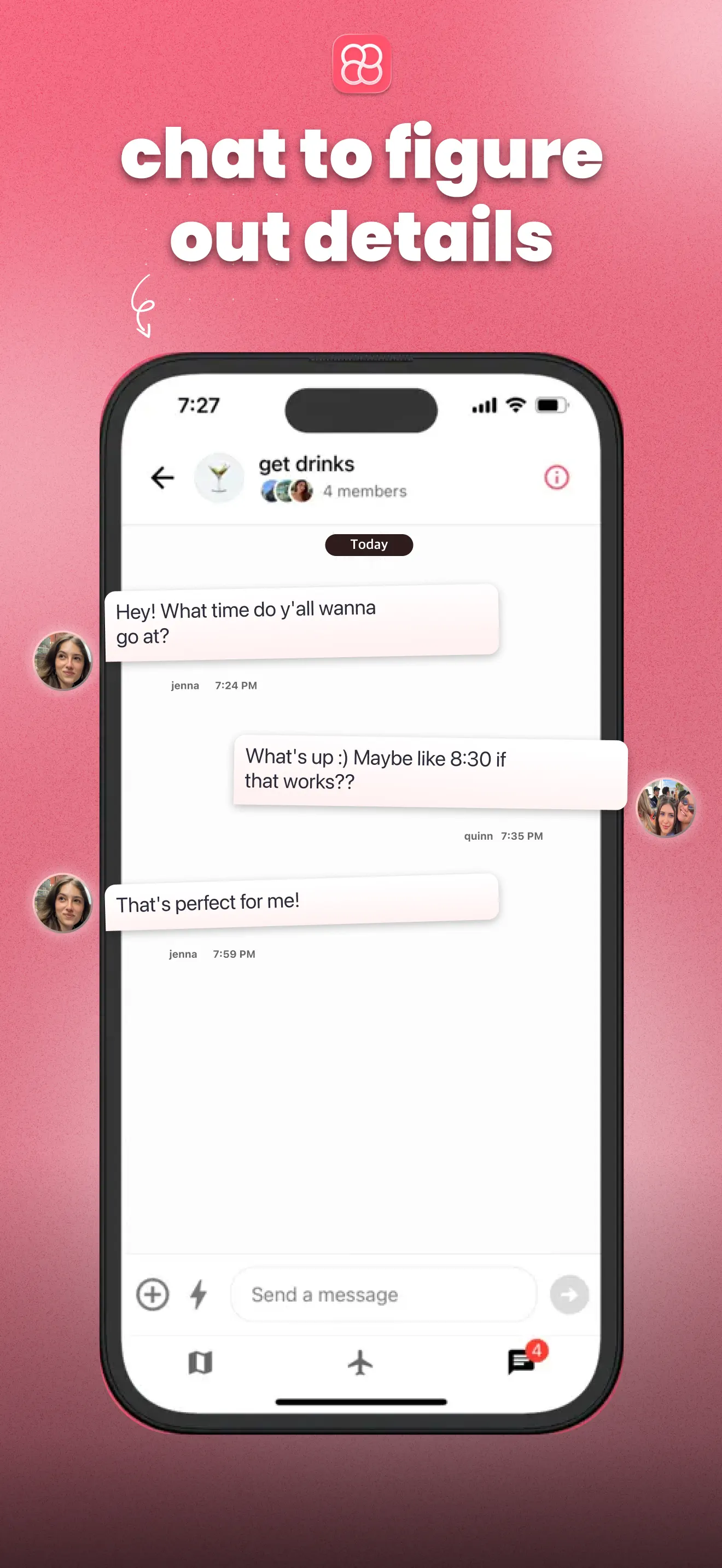 nomadtable: travel friends App Store screenshot 4