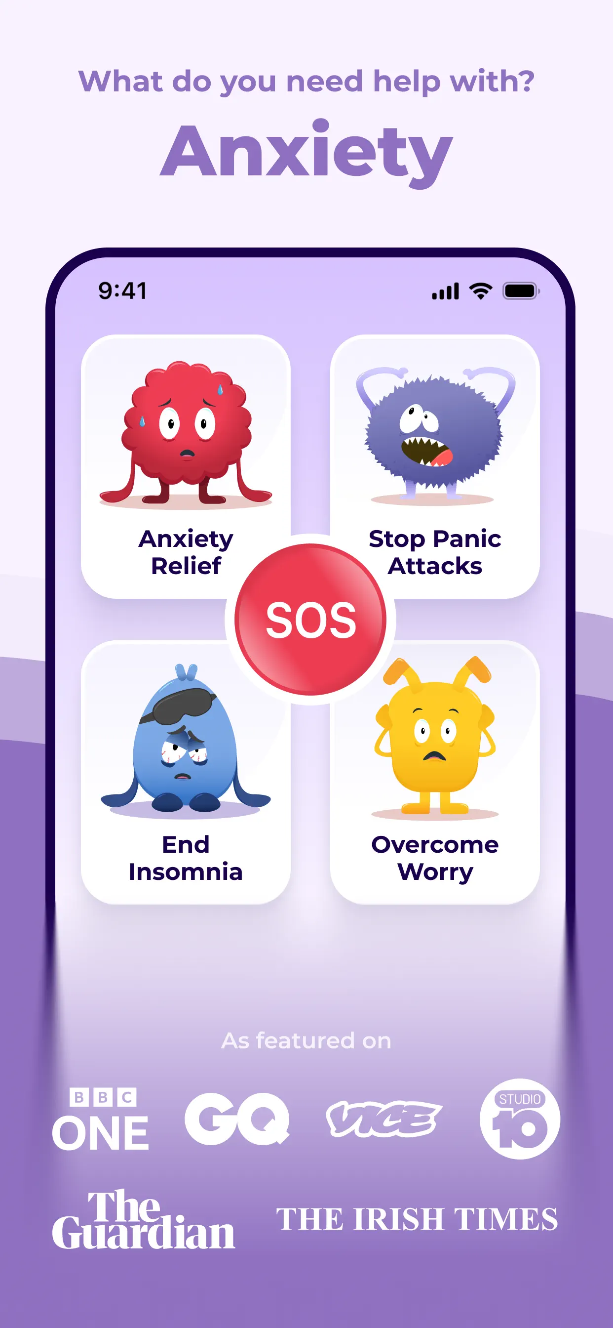 Dare: Panic & Anxiety Relief App Store screenshot 2