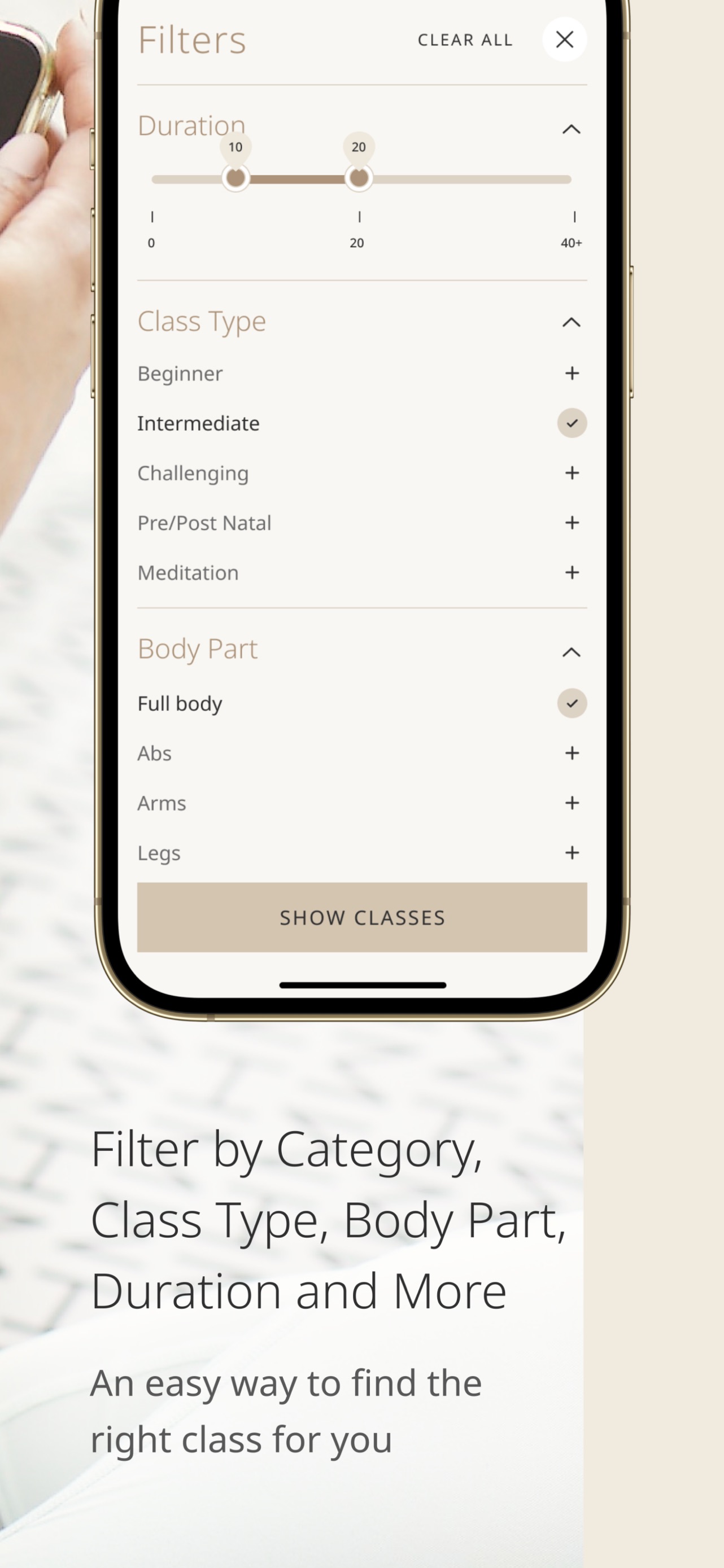 MWH: Fitness + Wellness App Store screenshot 3