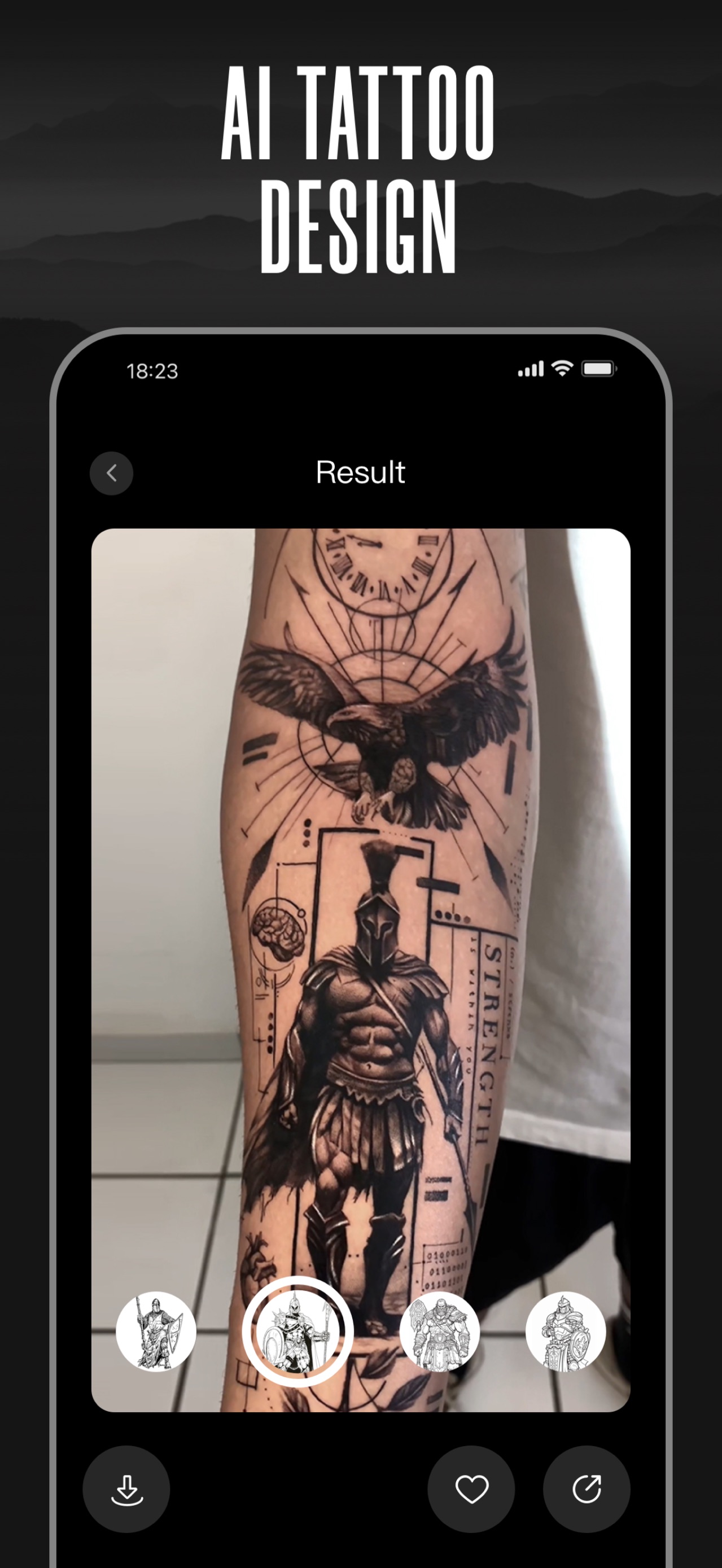 Ai Tattoo Ideas-Art Generator App Store screenshot 3