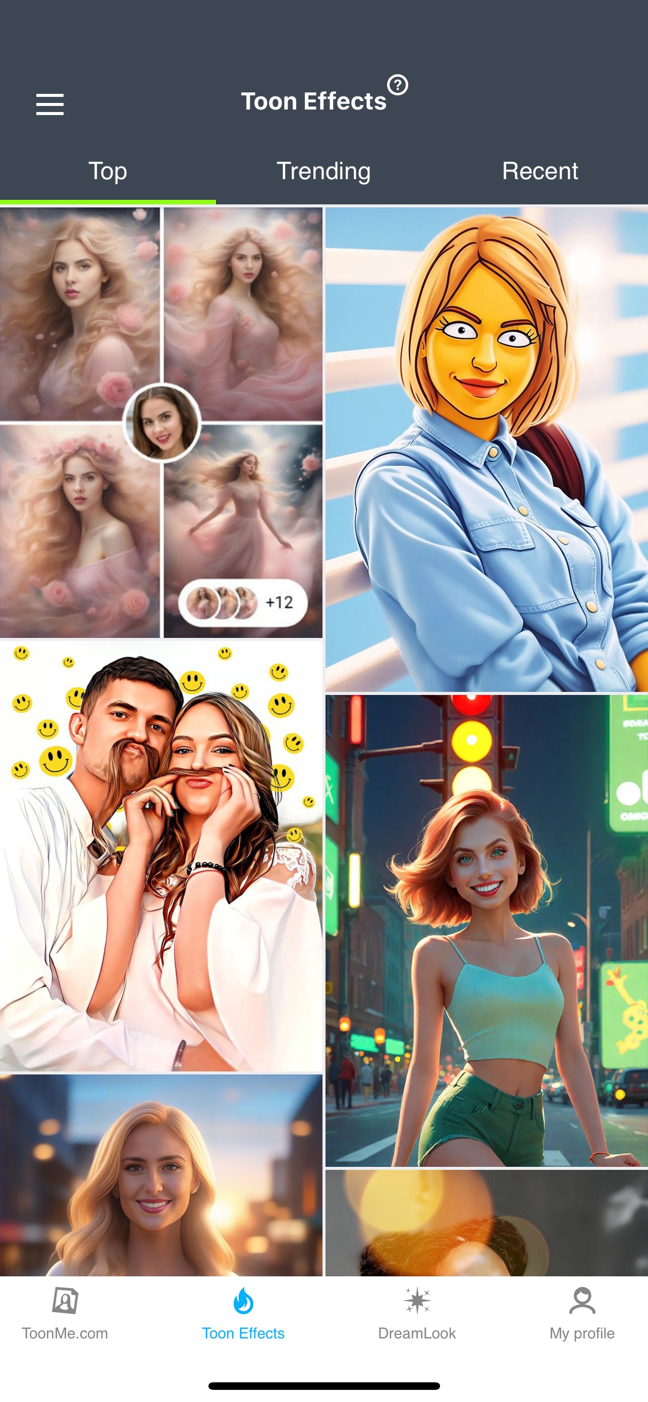 ToonMe: AI Cartoon Face Maker App Store screenshot 1