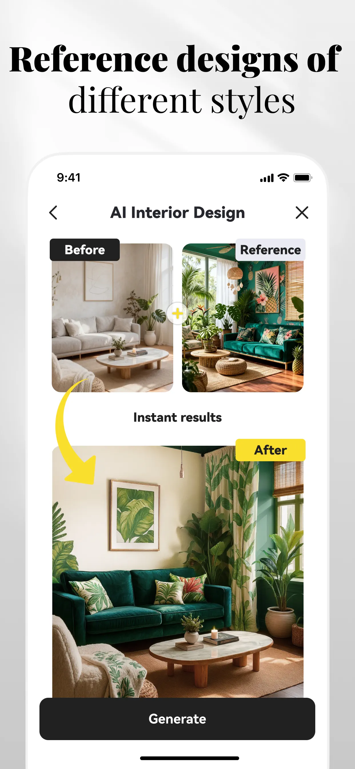AI Home Design: Interior DecAI App Store screenshot 2