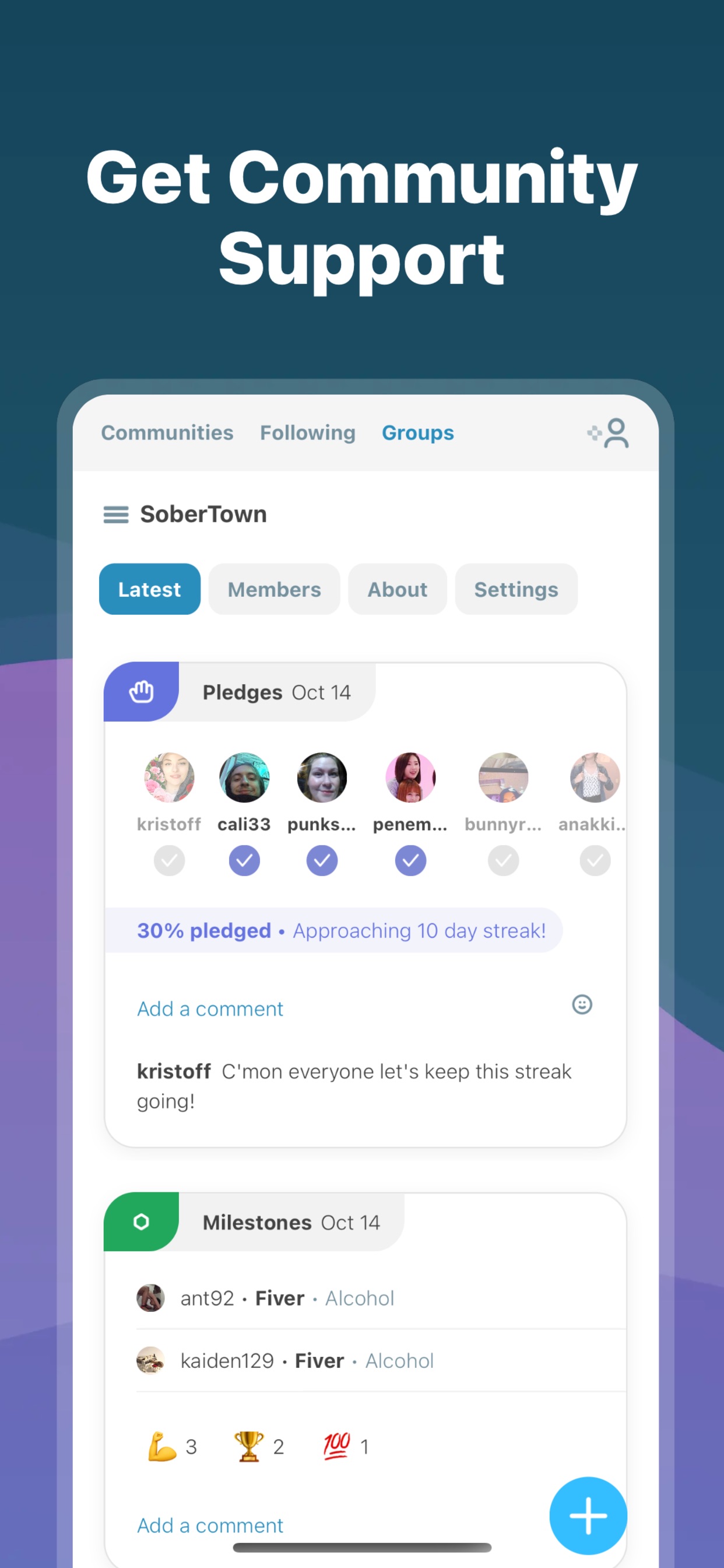 I Am Sober App Store screenshot 2