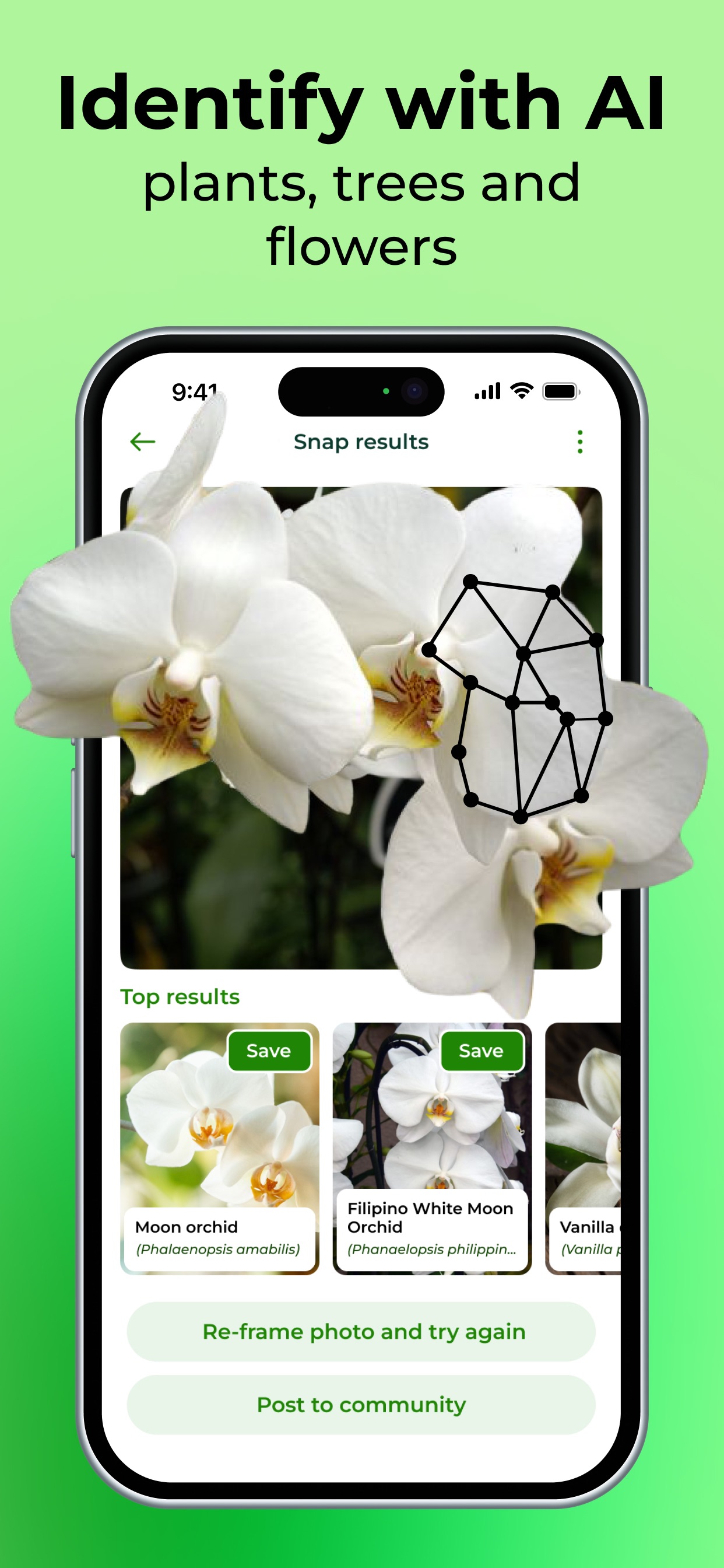 PlantSnap - Plant Scanner App Store screenshot 1