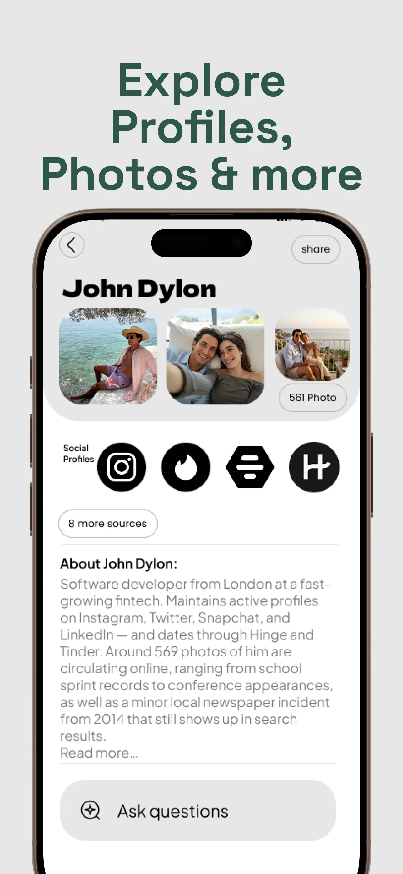 Deepcheck AI Search Agent App Store screenshot 4