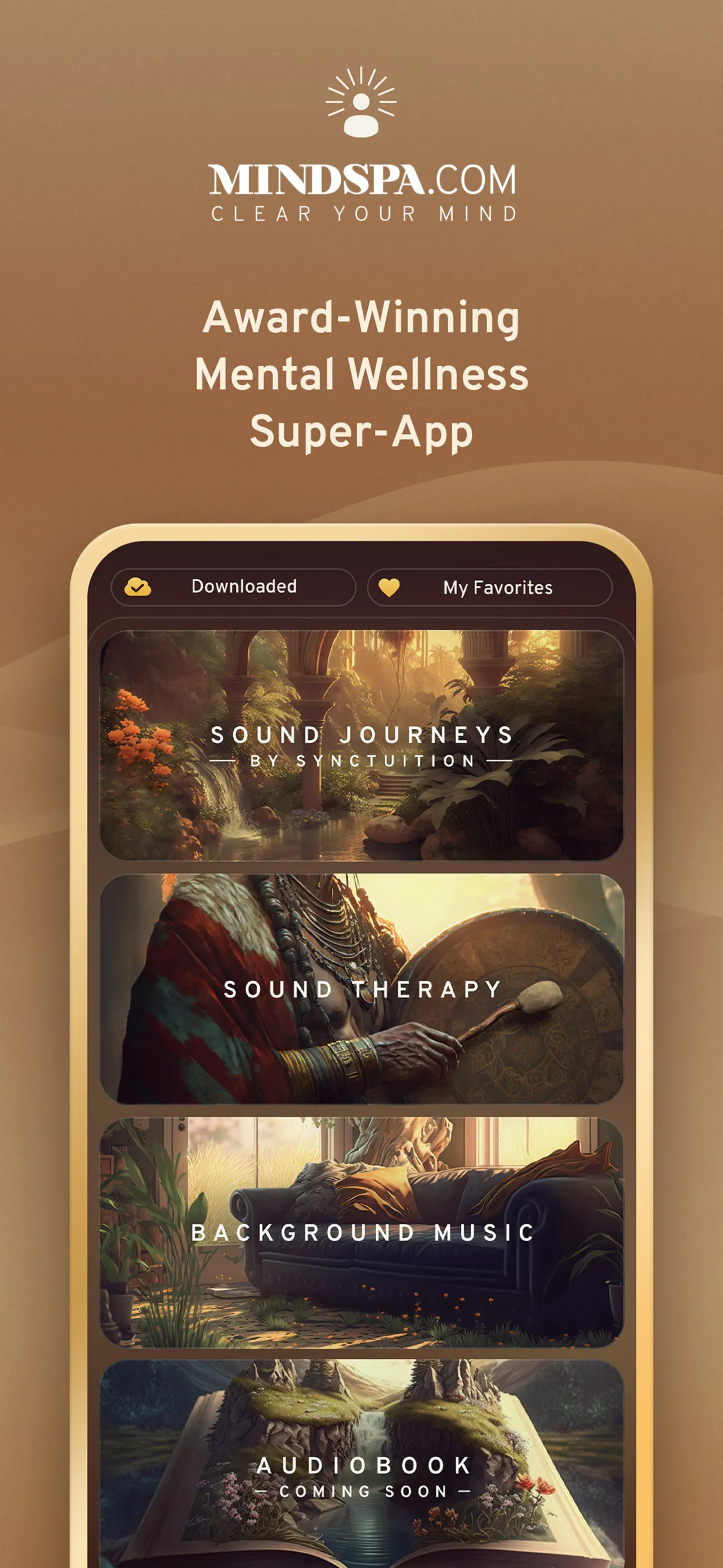 MindSpa.com Sound Therapy App Store screenshot 3