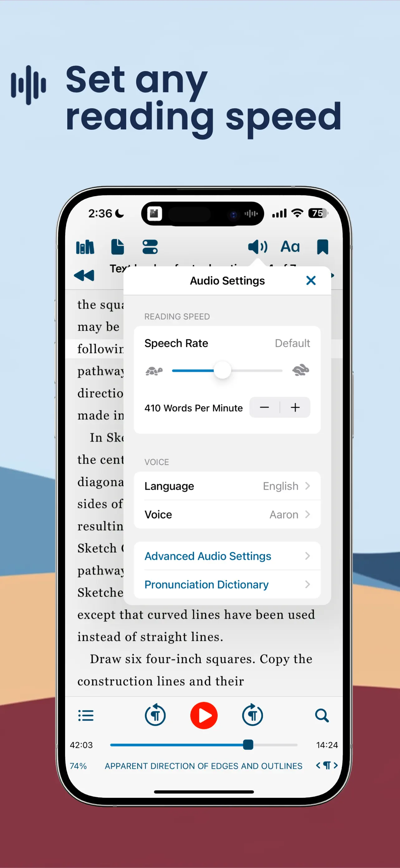 Voice Dream - Natural Reader App Store screenshot 3