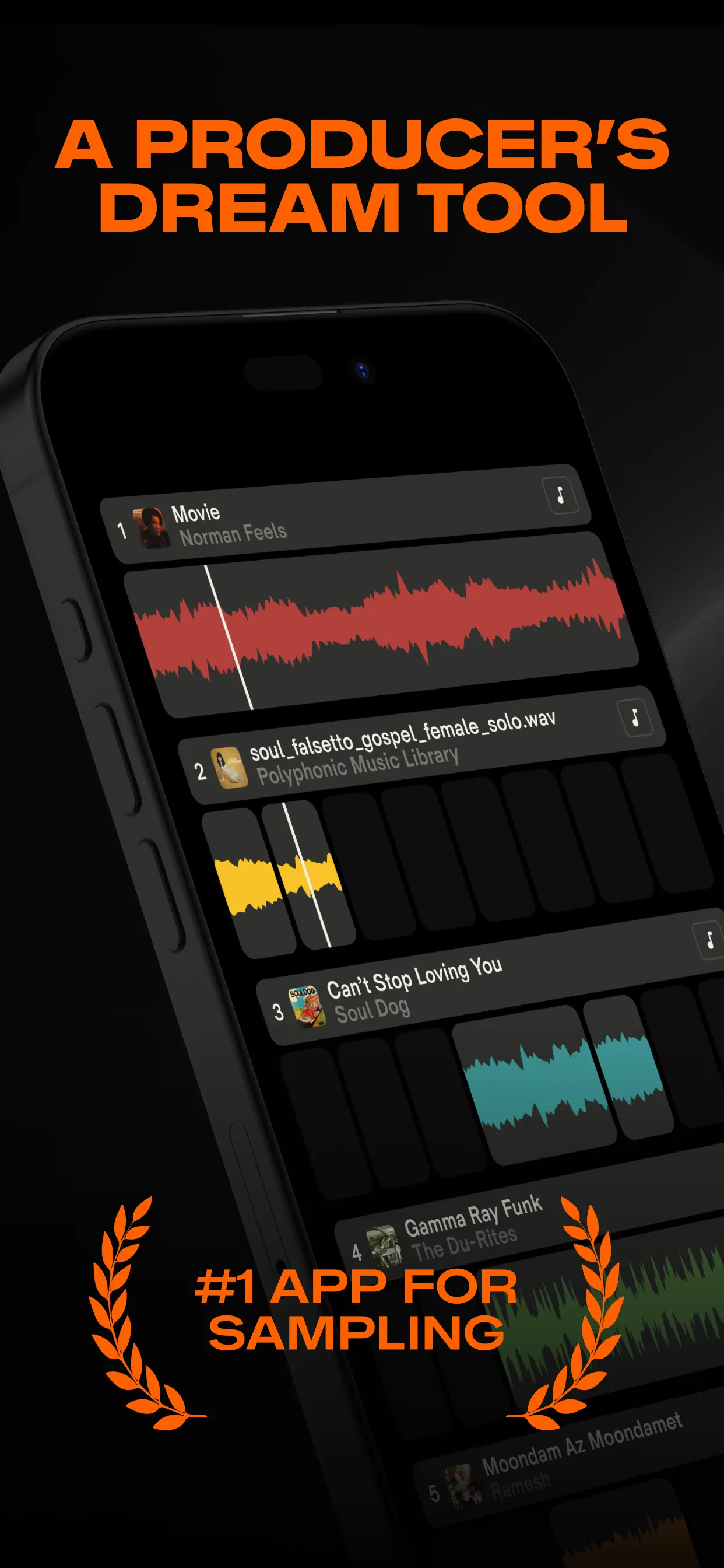 Tracklib - Beatmaker & Samples App Store screenshot 1