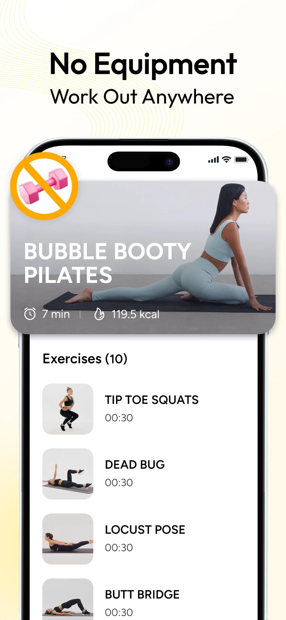 Pilates at Home, Wall Pilates App Store screenshot 4