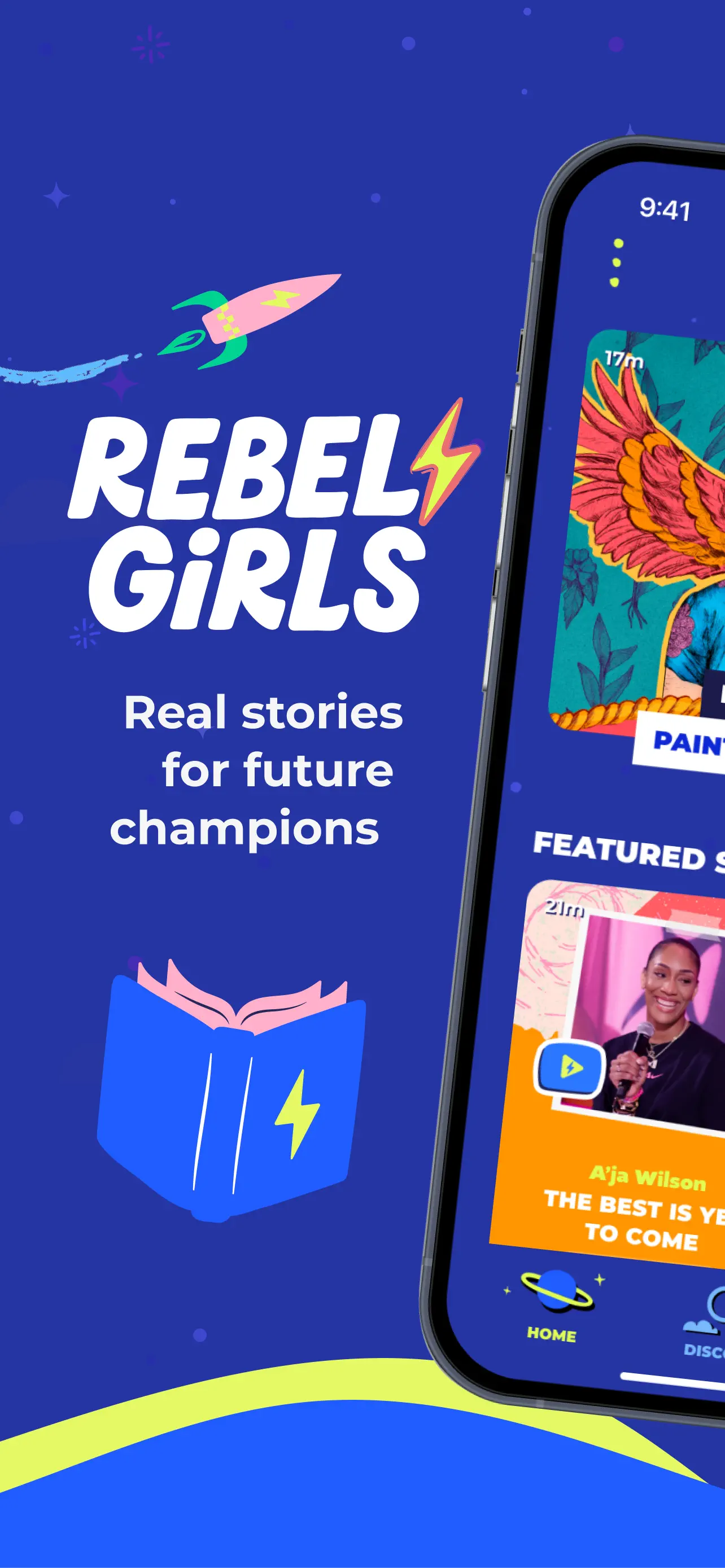 Rebel Girls App Store screenshot 1