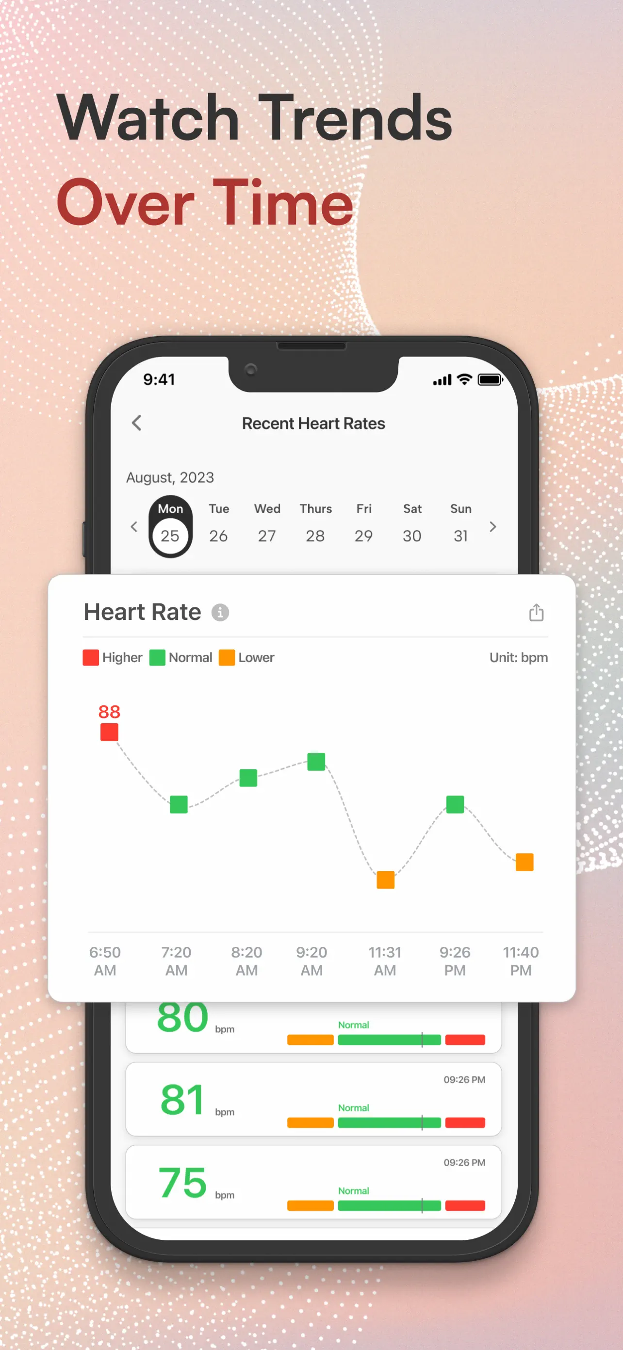 Check Heart Rate Now App Store screenshot 1