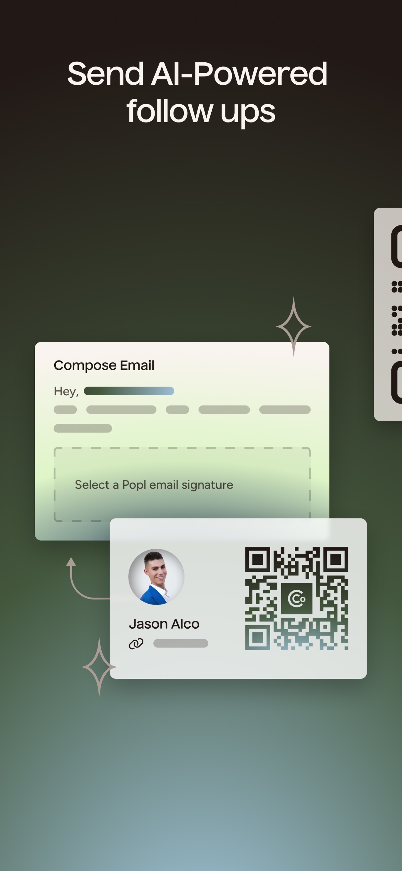 Popl: AI Lead Capture App Store screenshot 2