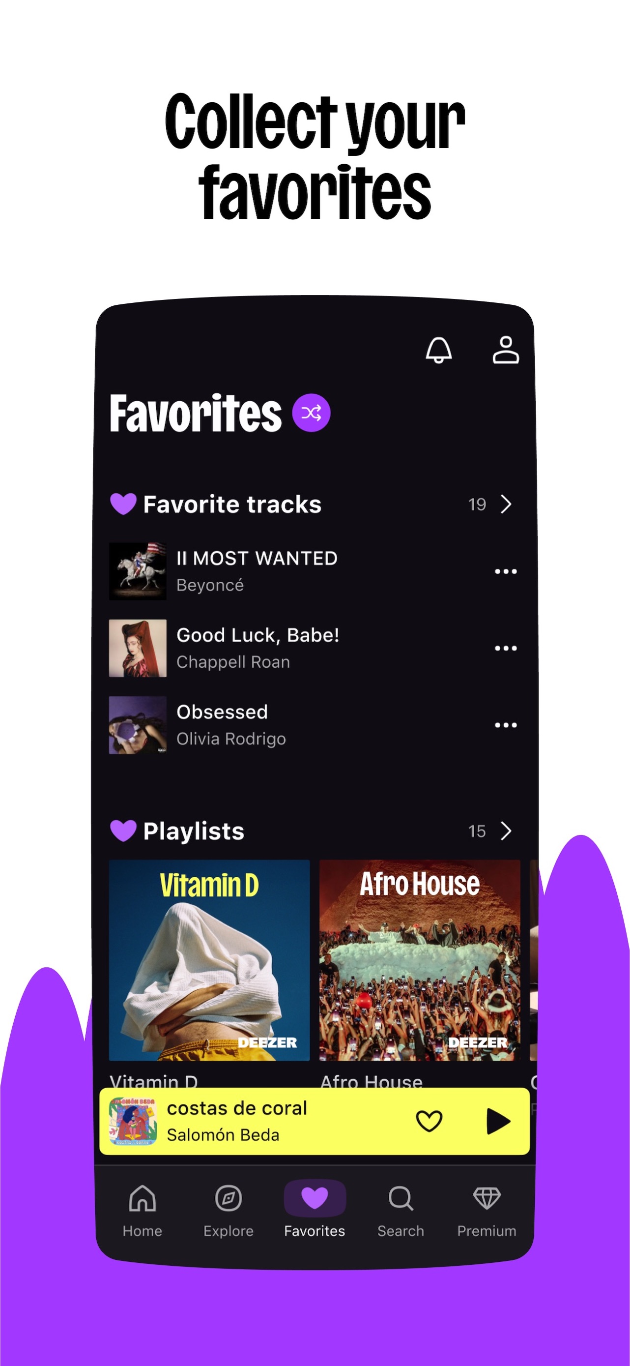 Deezer: Music Player, Podcast App Store screenshot 3