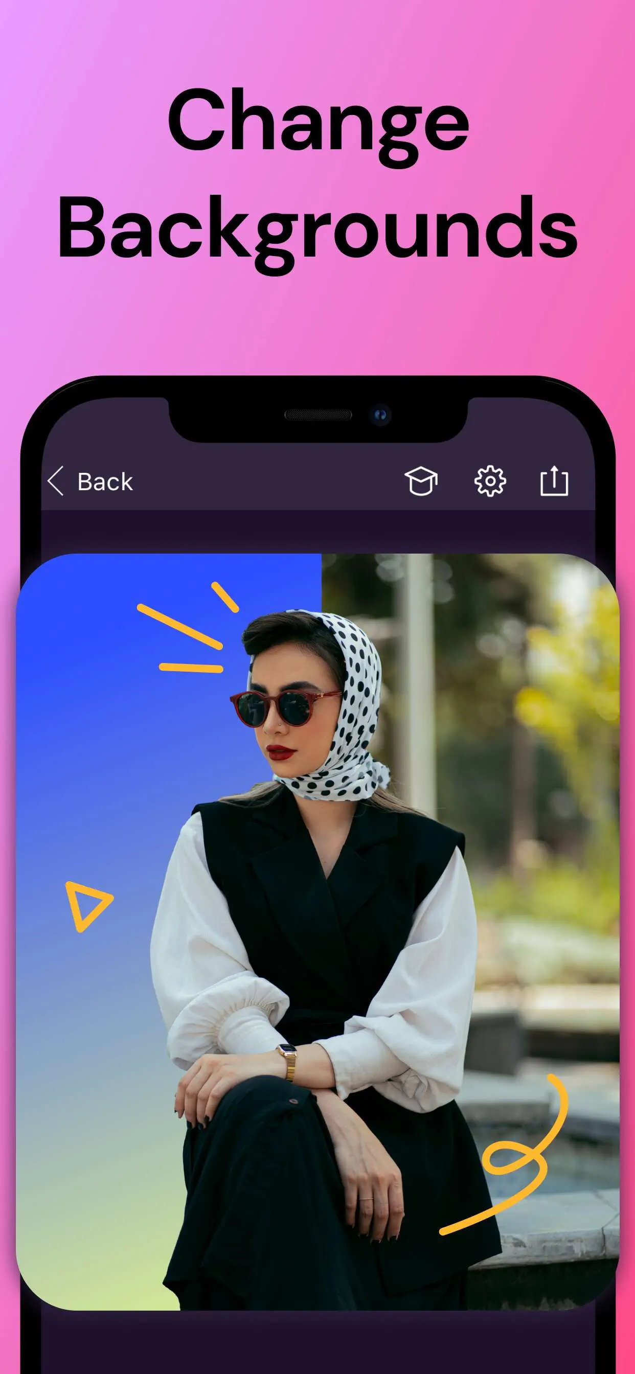 Pixomatic - AI Photo BG Eraser App Store screenshot 4