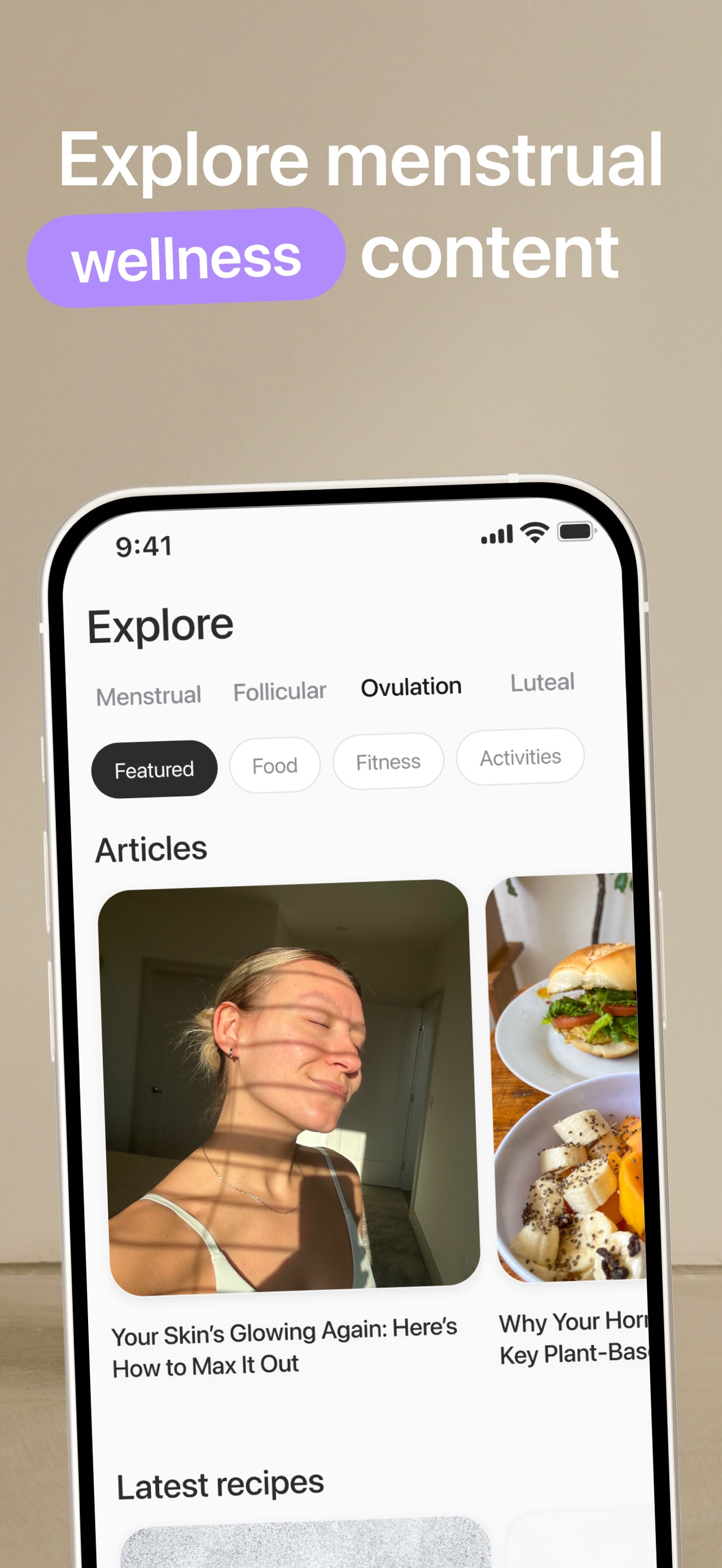 Harmony: Cycle Syncing, Period App Store screenshot 3