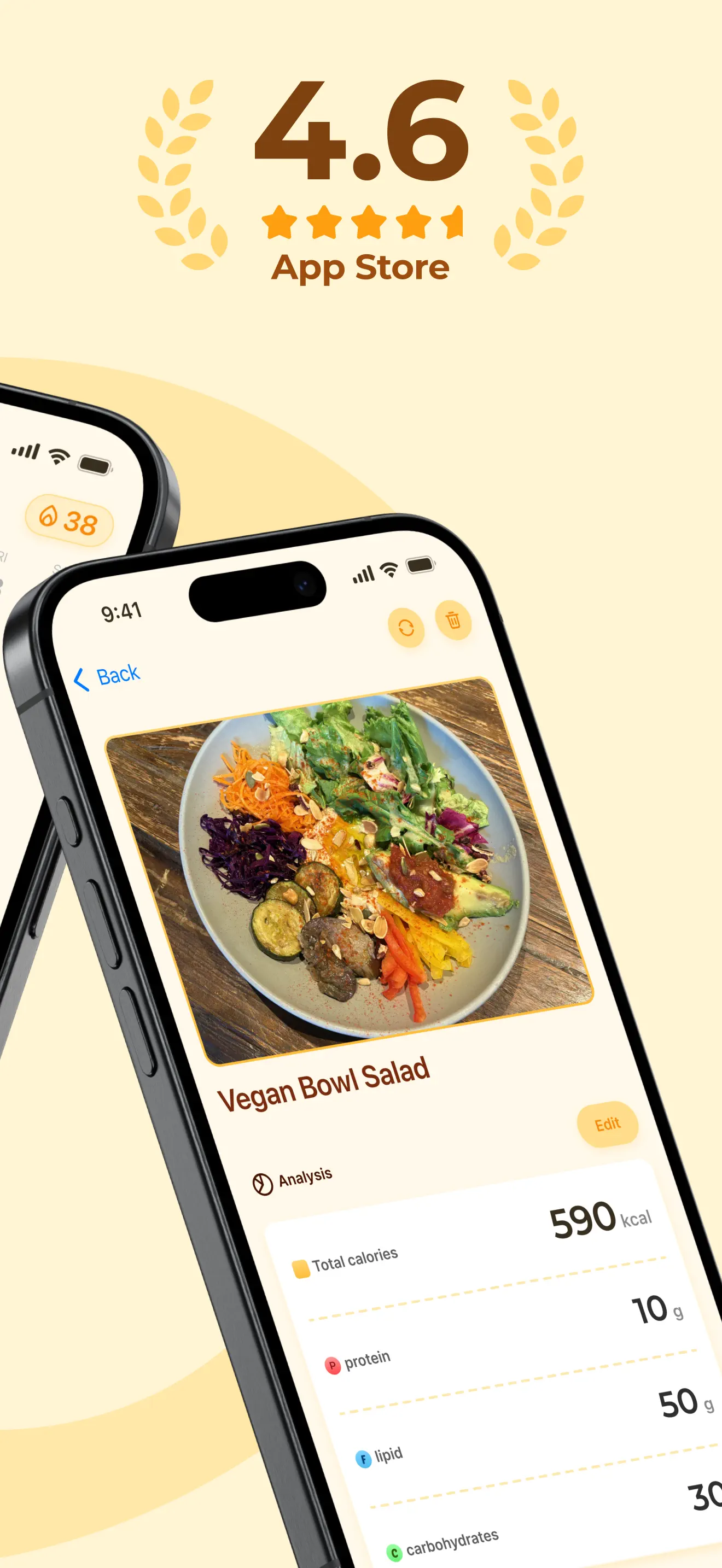 Calsee - AI Calorie Counter App Store screenshot 2