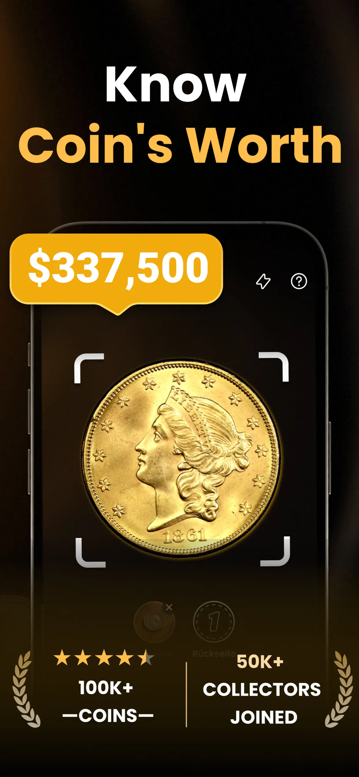 CoinValue：Coin Identifier App Store screenshot 1