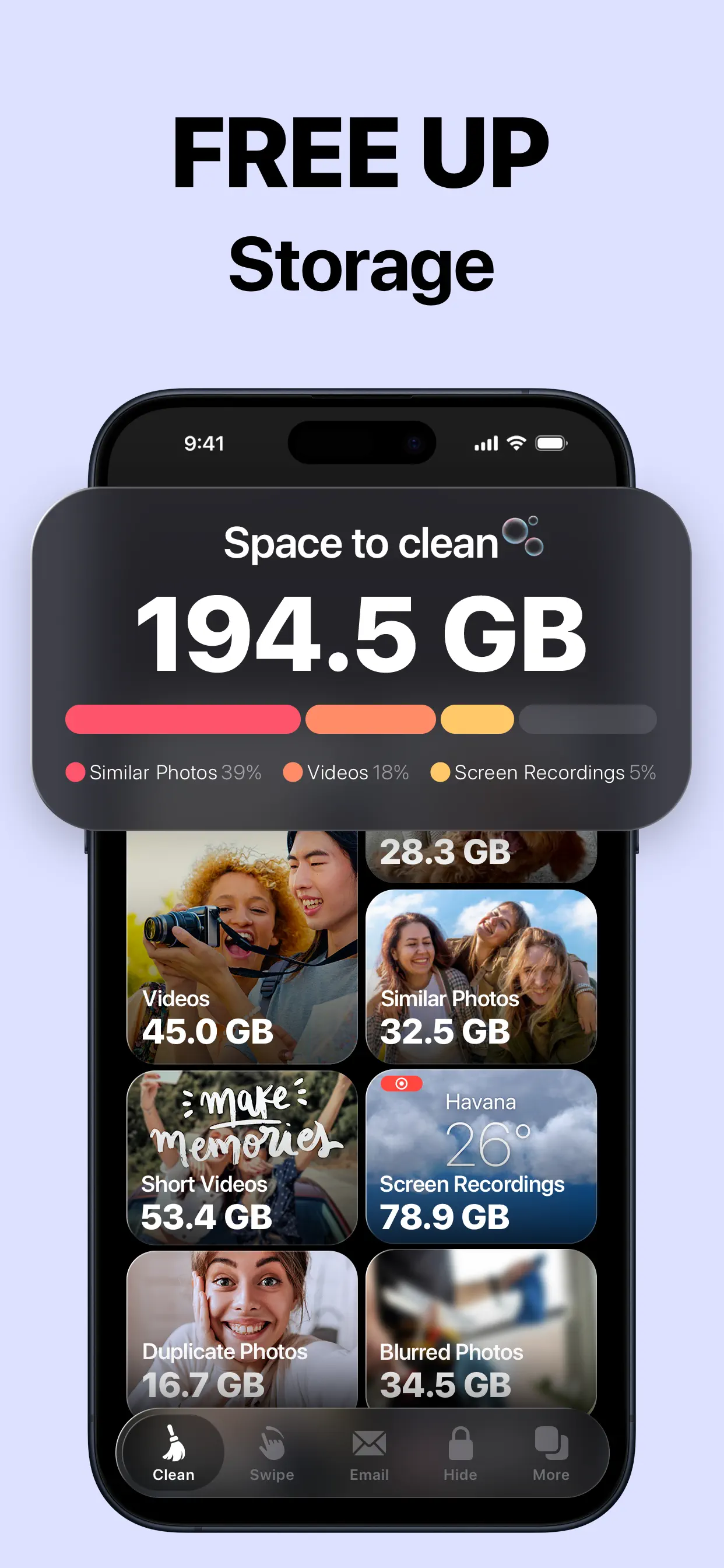 Cleaner Kit - Clean Up Storage App Store screenshot 4