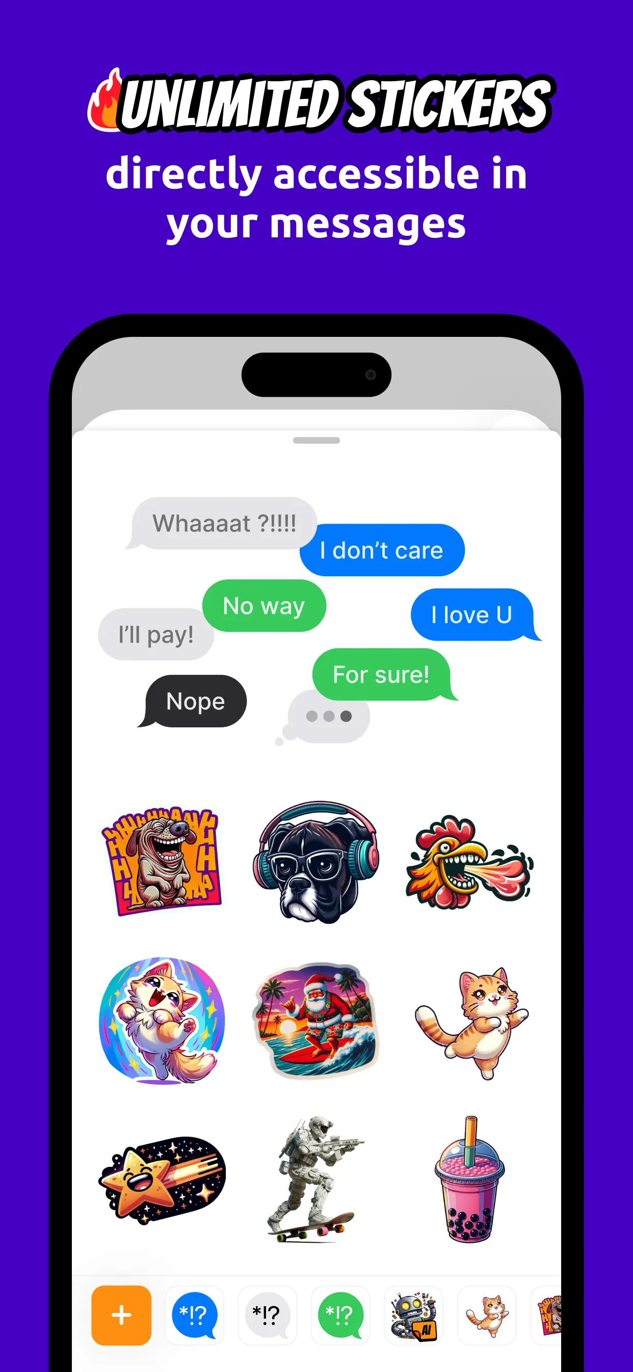 Litstick - Best Stickers App App Store screenshot 3