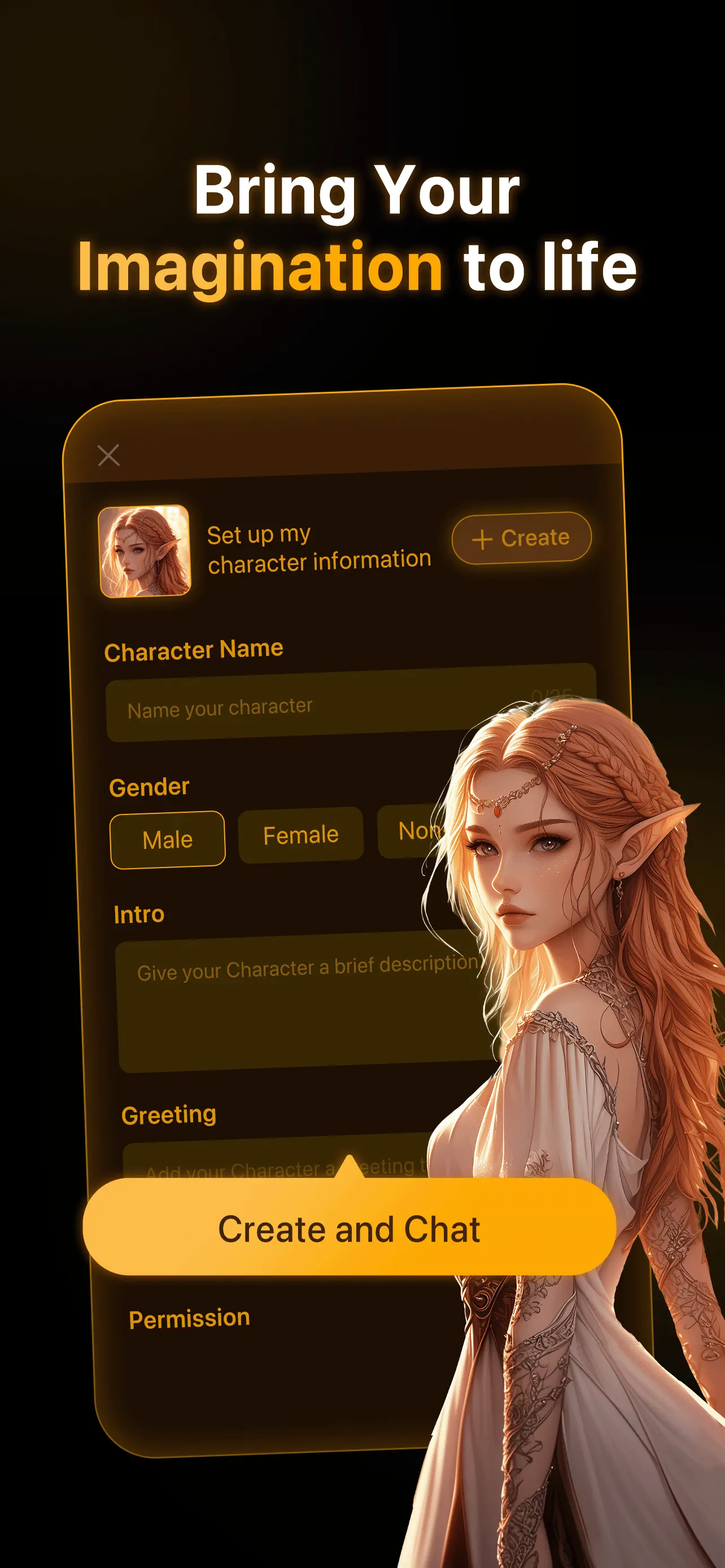 PolyBuzz: Chat with Characters App Store screenshot 4