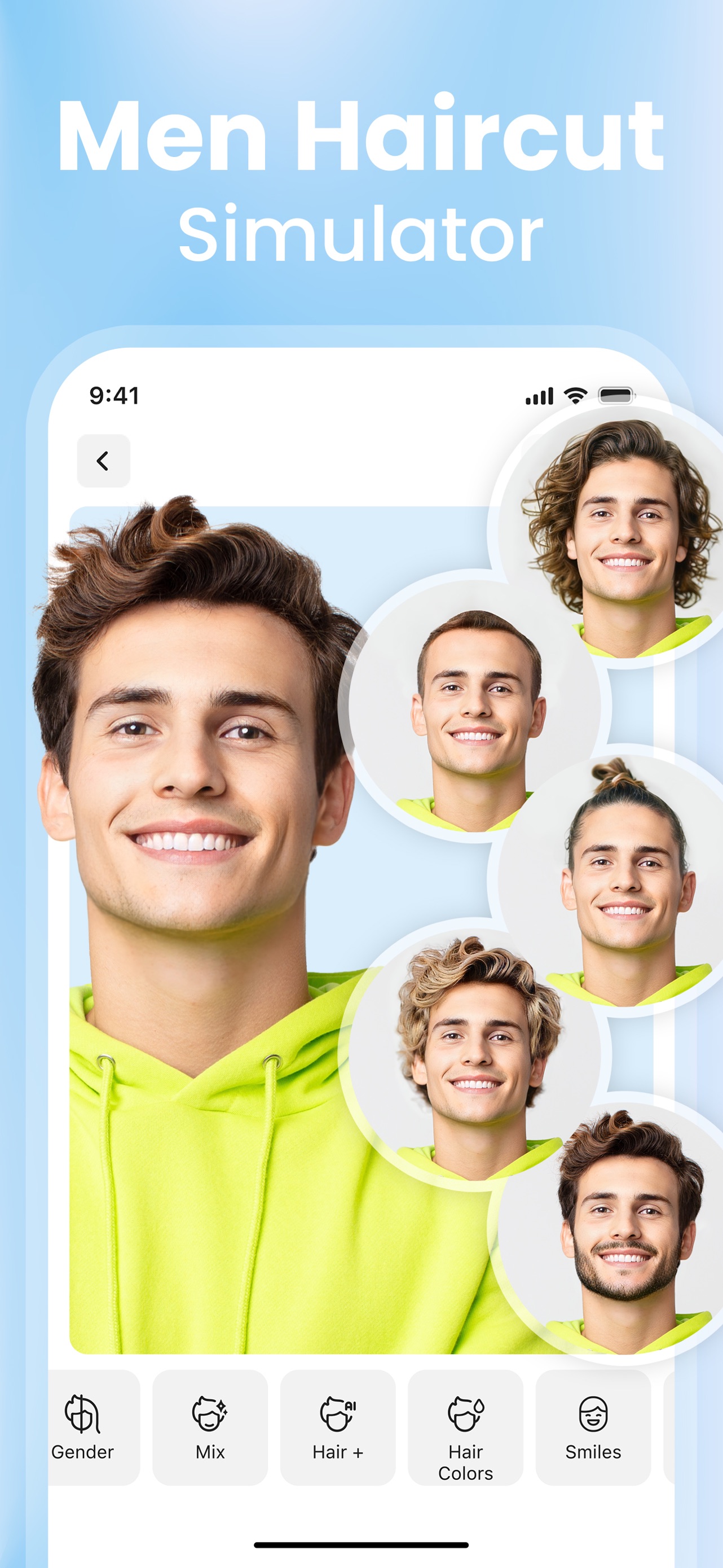 Hair AI: Hairstyle Filter, Cut App Store screenshot 3