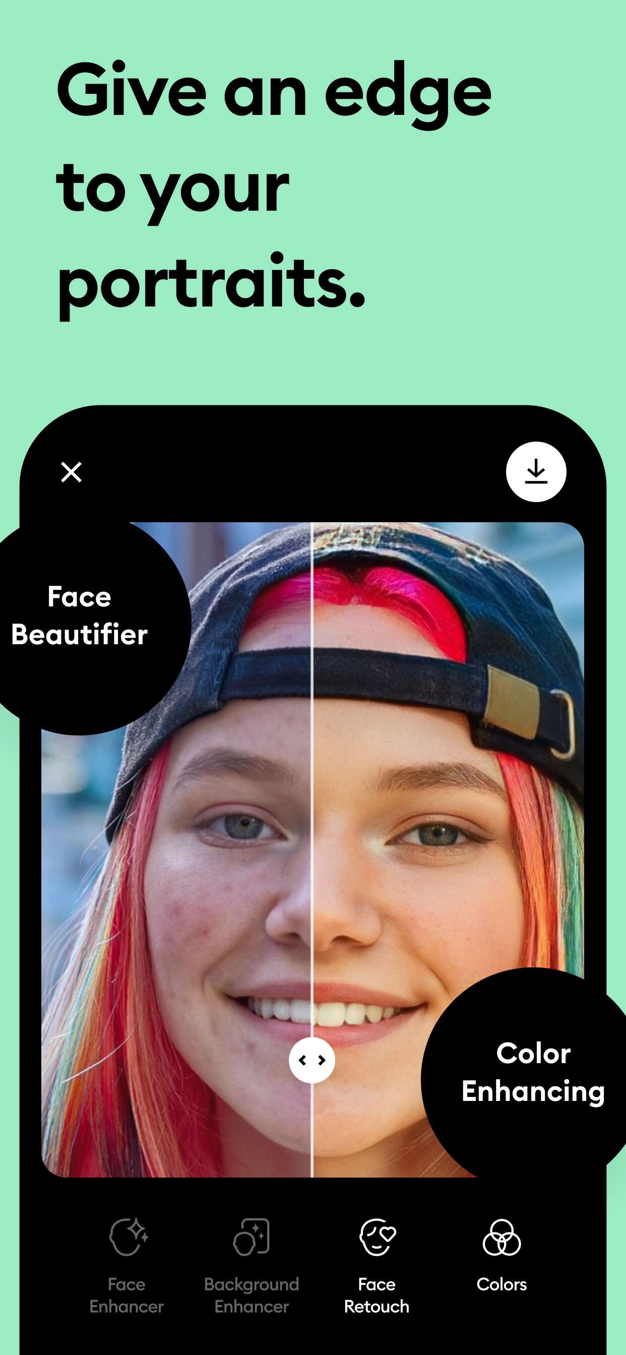 Remini - AI Photo Enhancer App Store screenshot 1