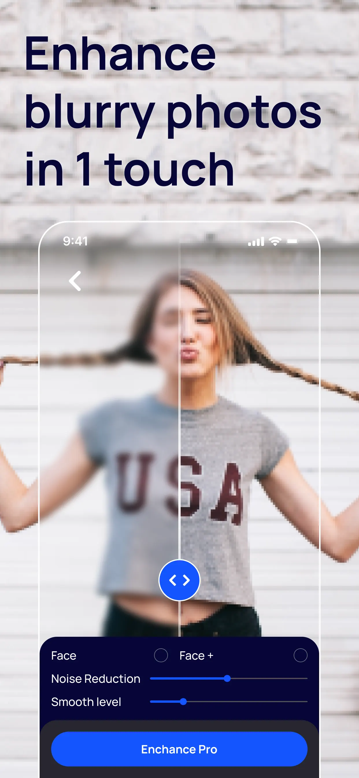 BlurBuster - AI Photo Enhancer App Store screenshot 1