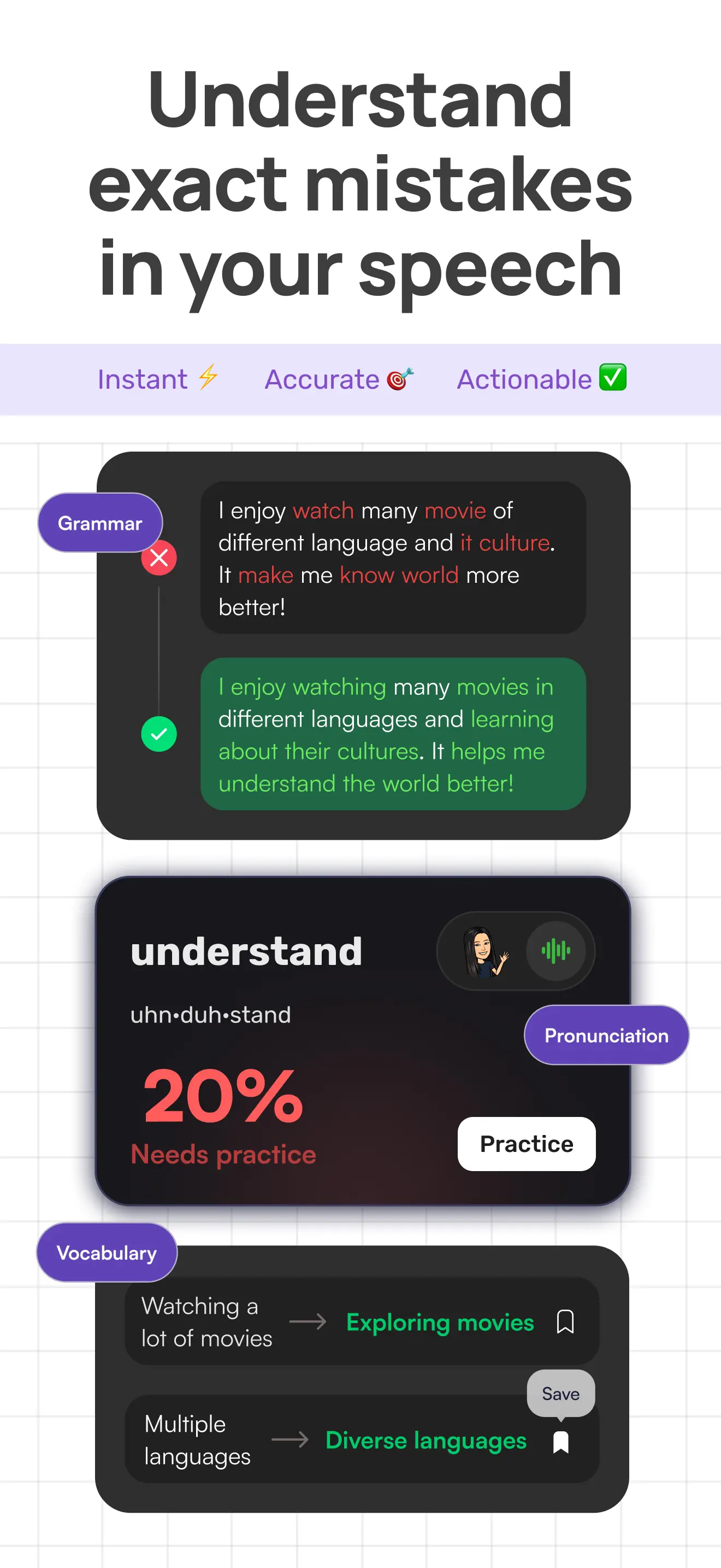 Stimuler- English Speaking App App Store screenshot 3