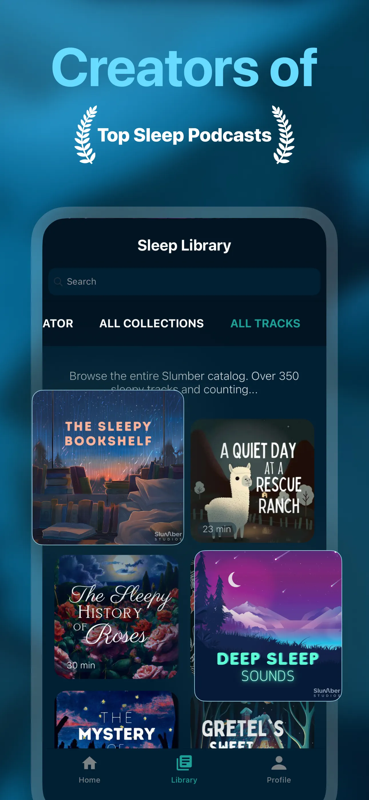 Slumber－Calm Stories for Sleep App Store screenshot 4