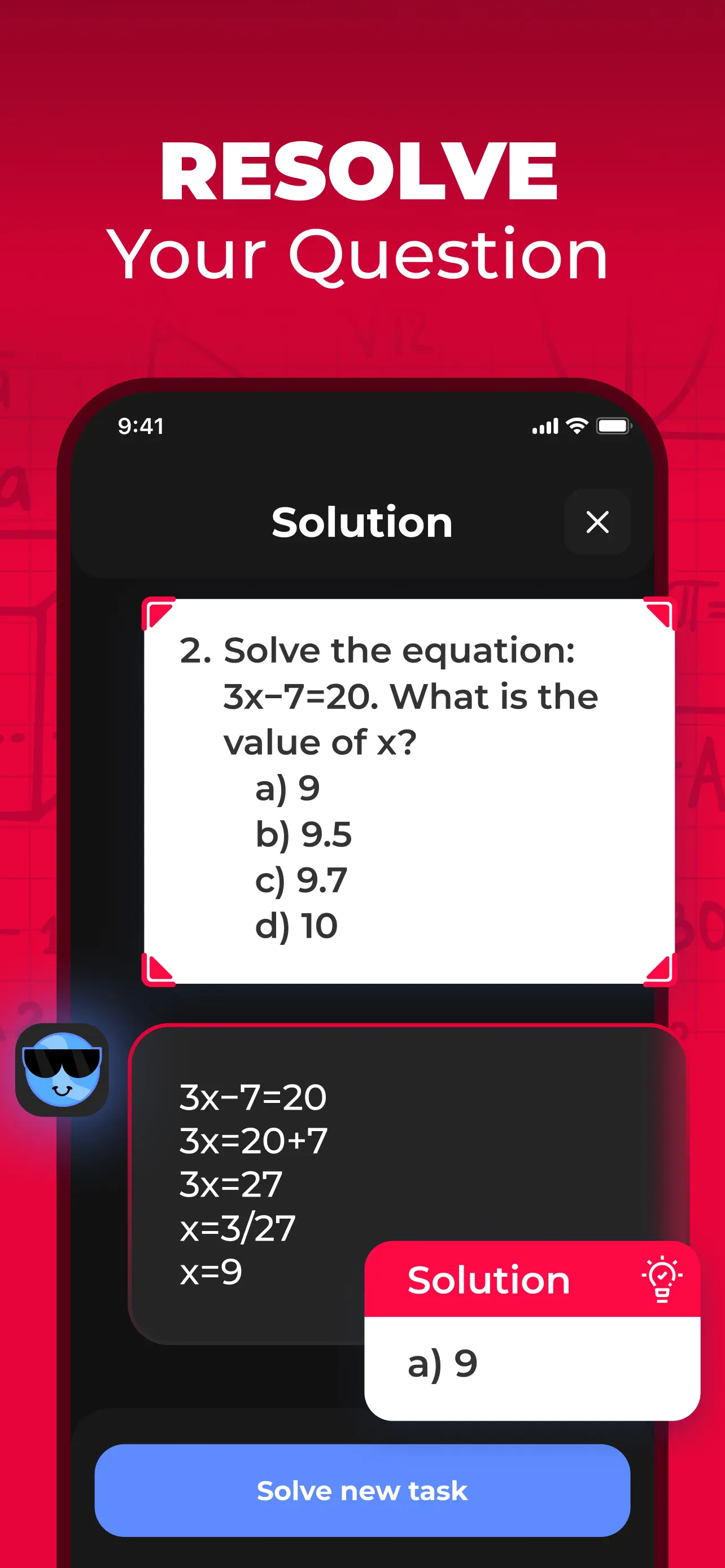 Photo Math: AI Homework Helper App Store screenshot 3