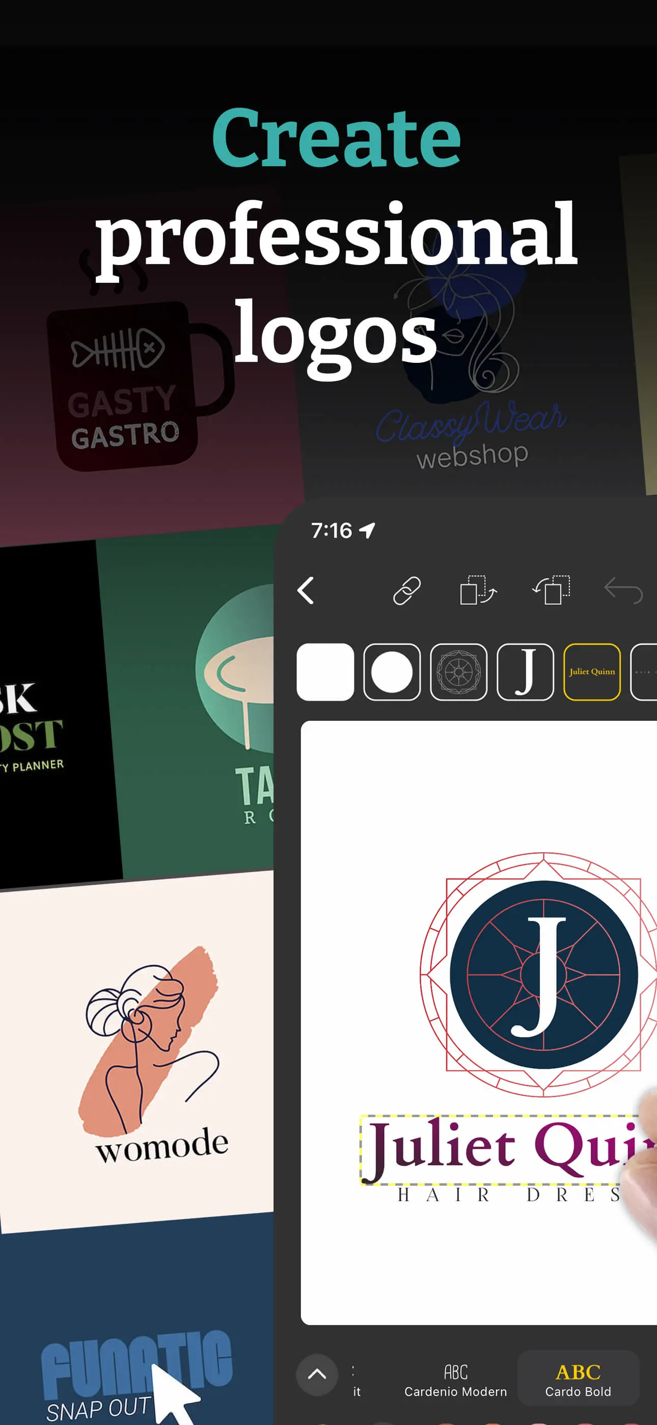 Logo Maker: Art Design Creator App Store screenshot 1