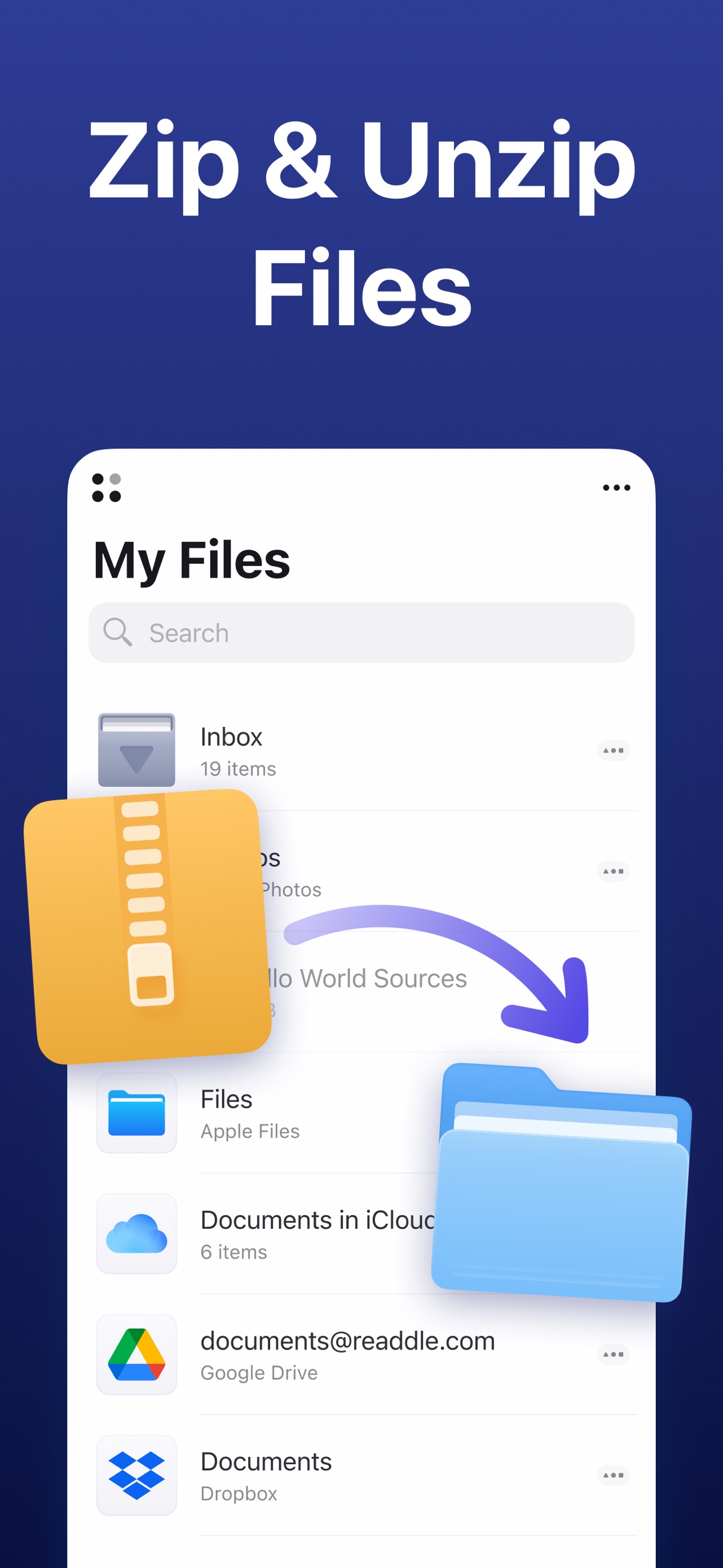 Documents: File Manager & Docs App Store screenshot 1