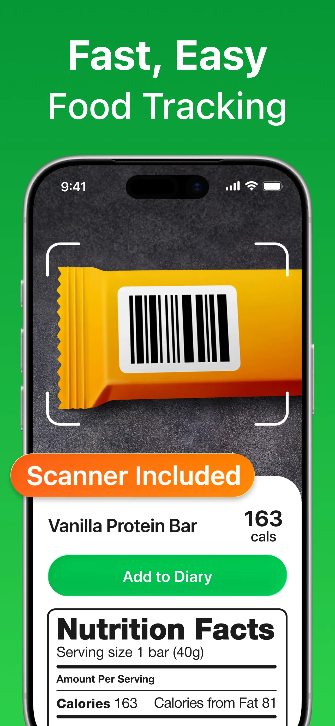 Calorie Counter - MyNetDiary App Store screenshot 3