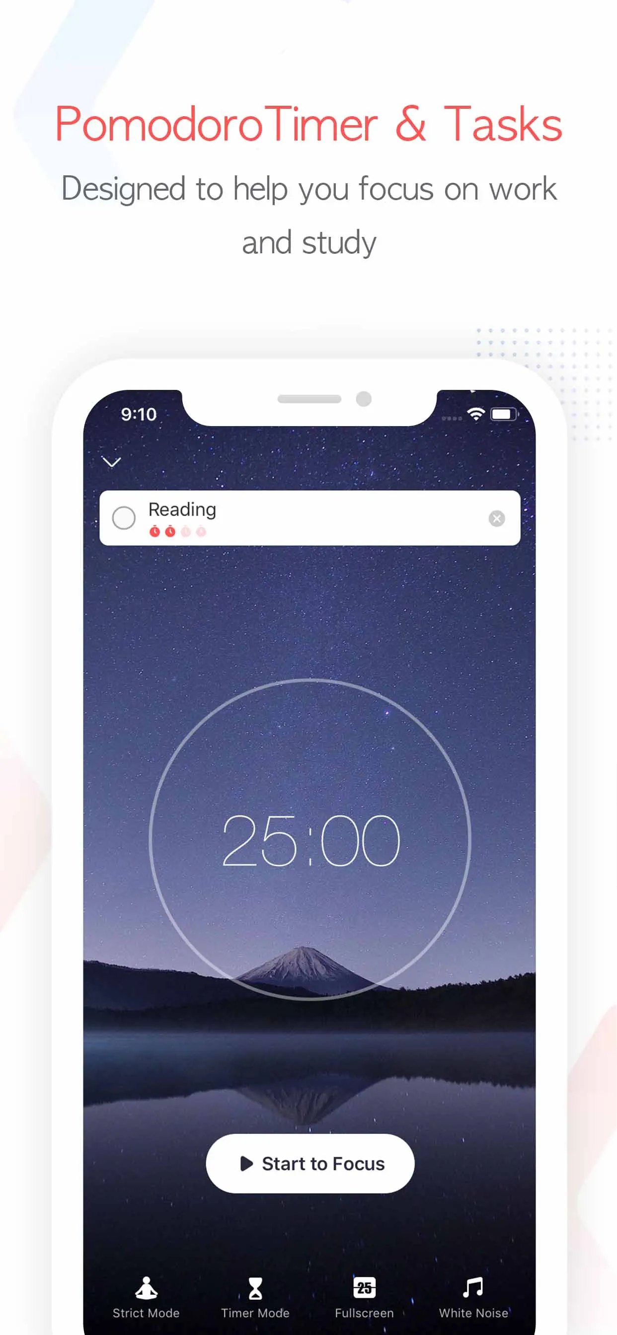 Focus To-Do: Focus Timer&Tasks App Store screenshot 1