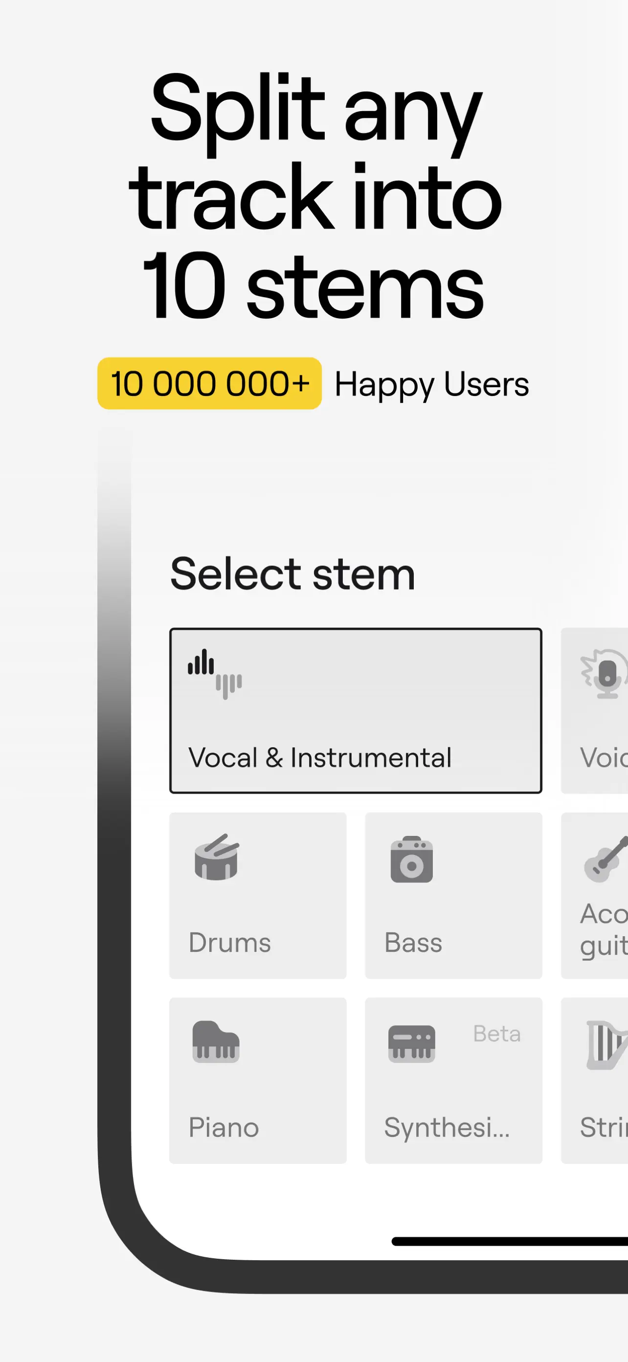 Vocal Remover & Noise Reducer App Store screenshot 1