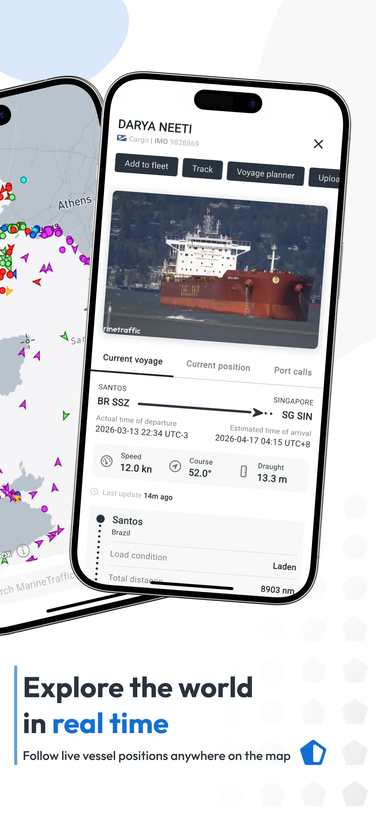 MarineTraffic - Ship Tracking App Store screenshot 2
