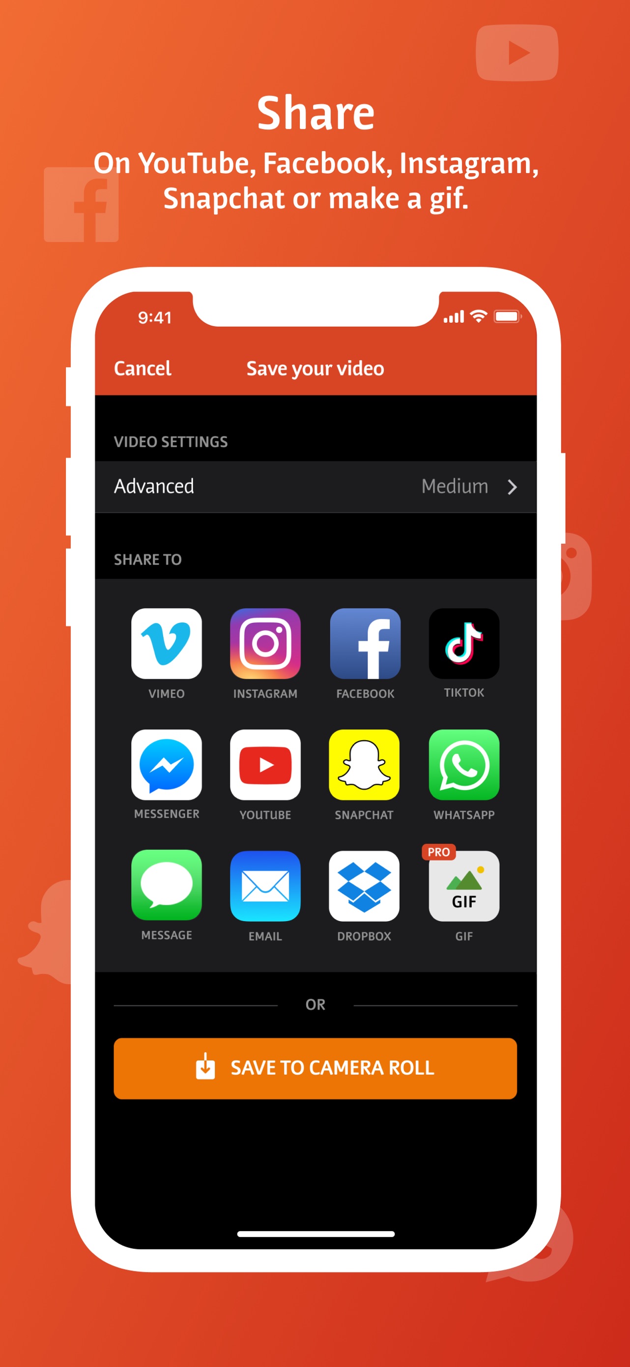 Videoshop - Video Editor App Store screenshot 1