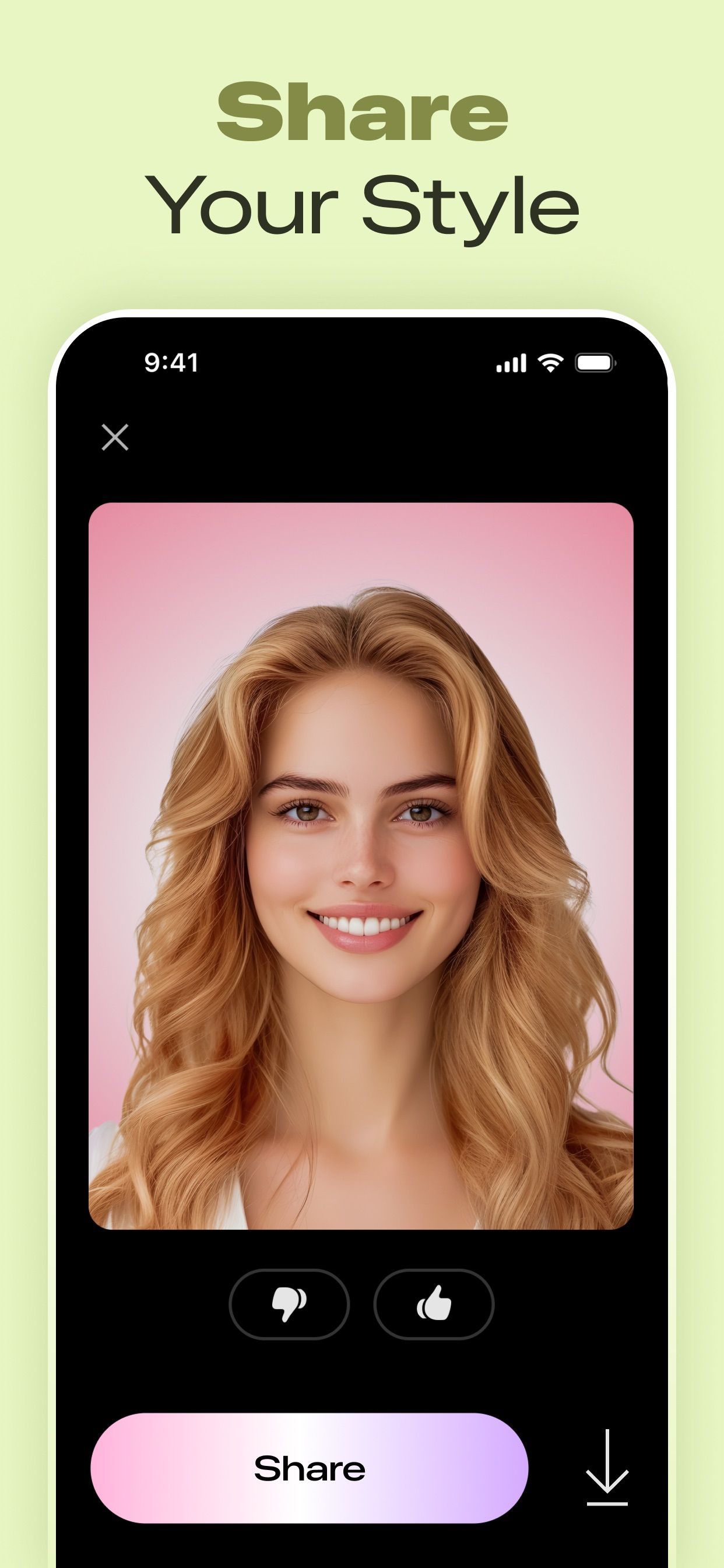 Beautify - Hairstyle Try On App Store screenshot 3